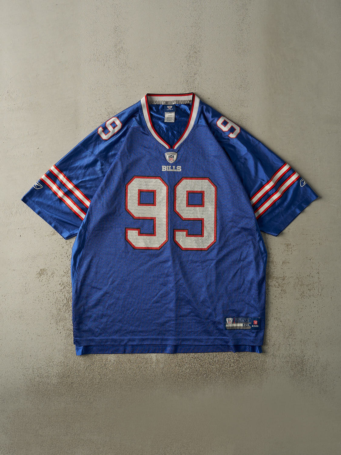Vintage Y2K Blue Buffalo Bills Marcell Dareus #99 Football Jersey (XXXL)