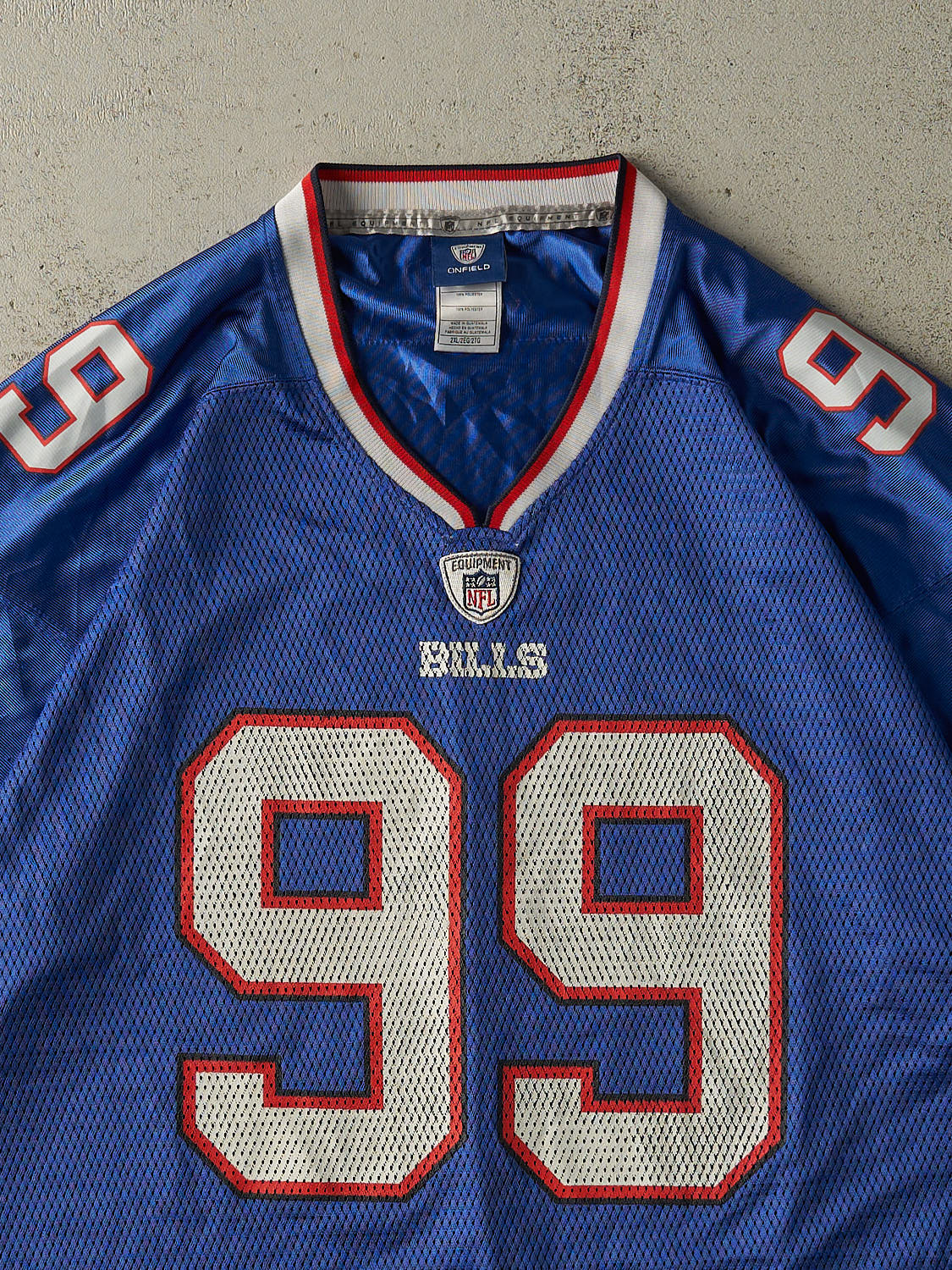 Vintage Y2K Blue Buffalo Bills Marcell Dareus #99 Football Jersey (XXXL)