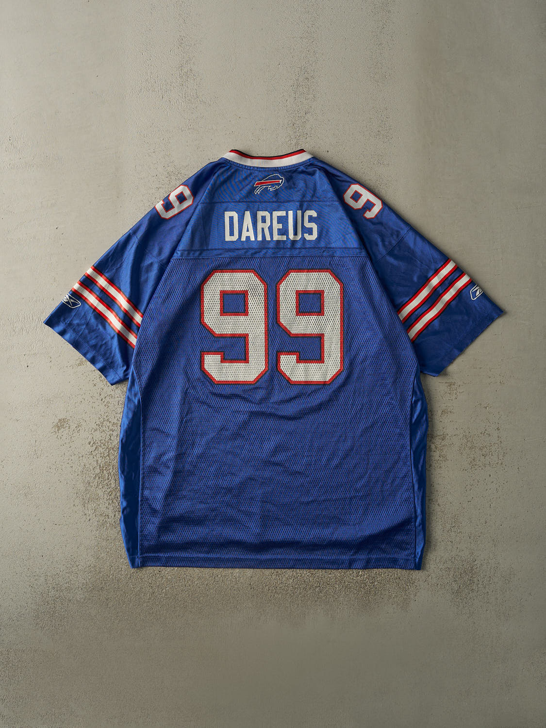 Vintage Y2K Blue Buffalo Bills Marcell Dareus #99 Football Jersey (XXXL)