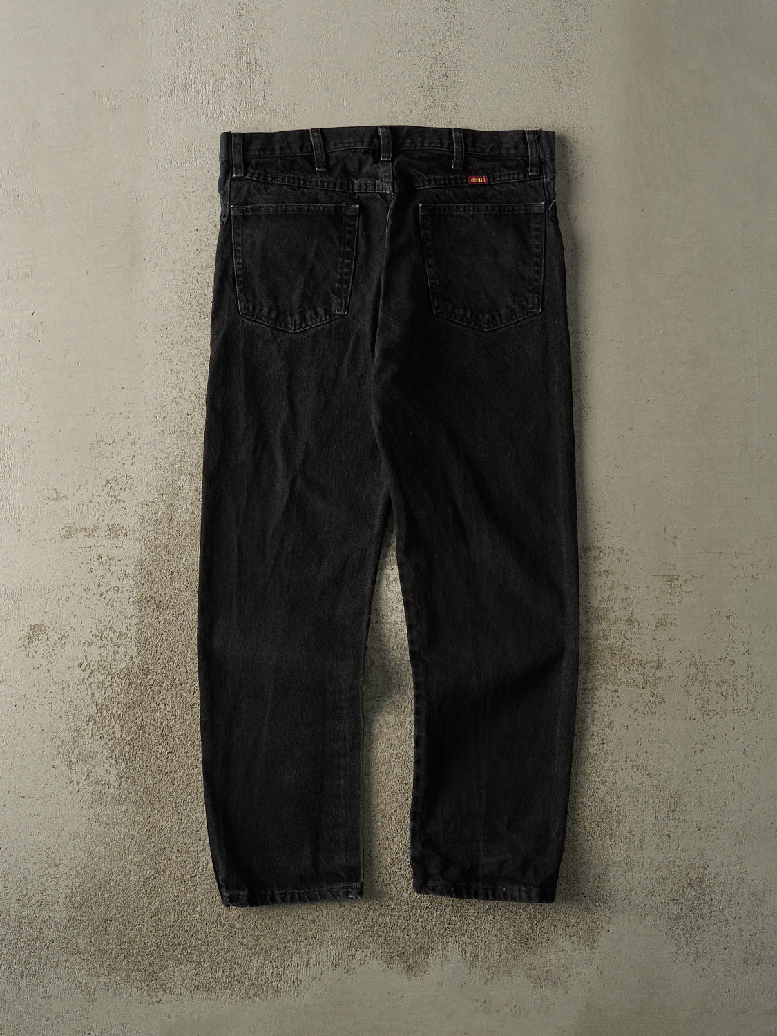 Vintage 90s Black Rustler Denim Pants (35x29)