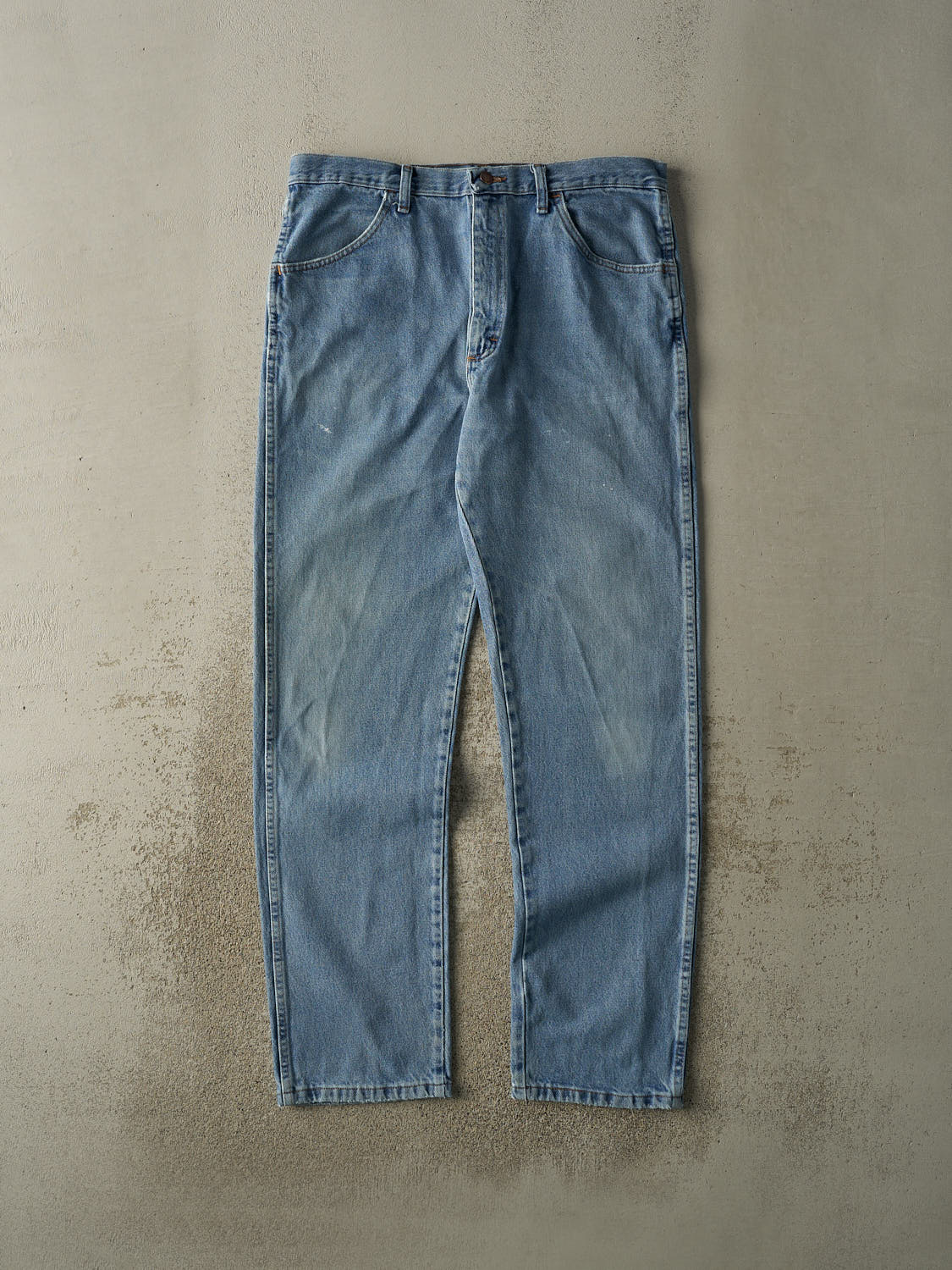 Vintage 90s Light Wash Rustler Jeans (36x33)