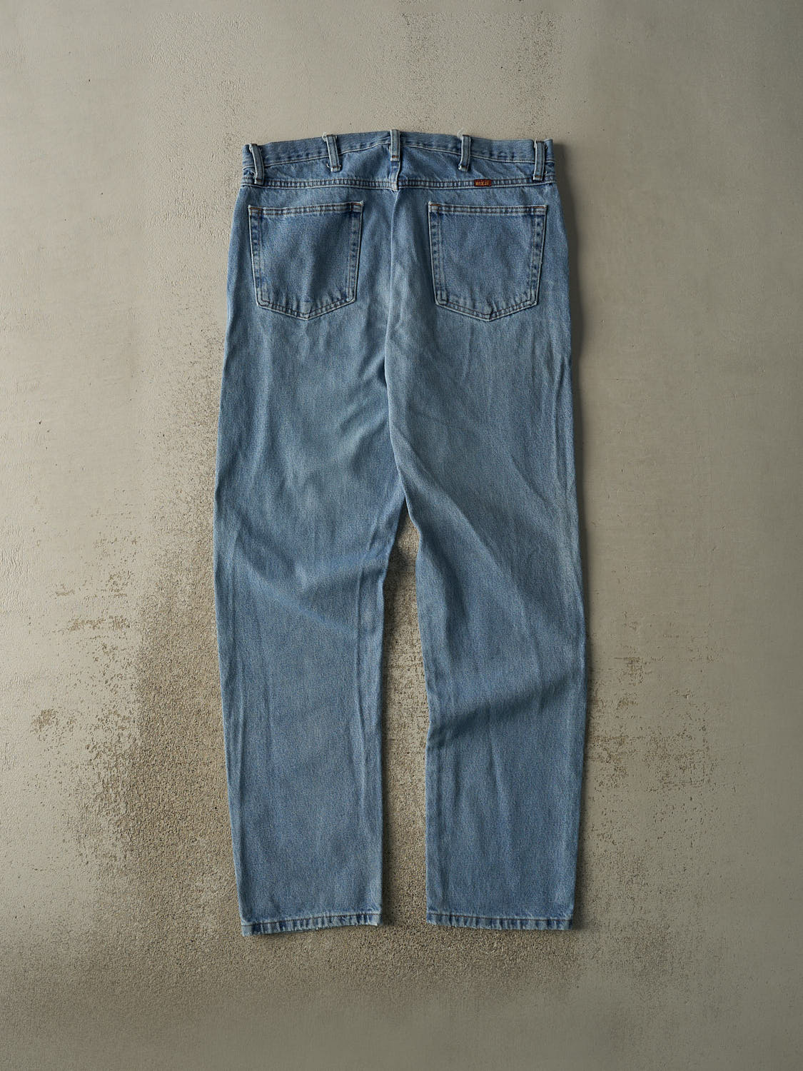 Vintage 90s Light Wash Rustler Jeans (36x33)