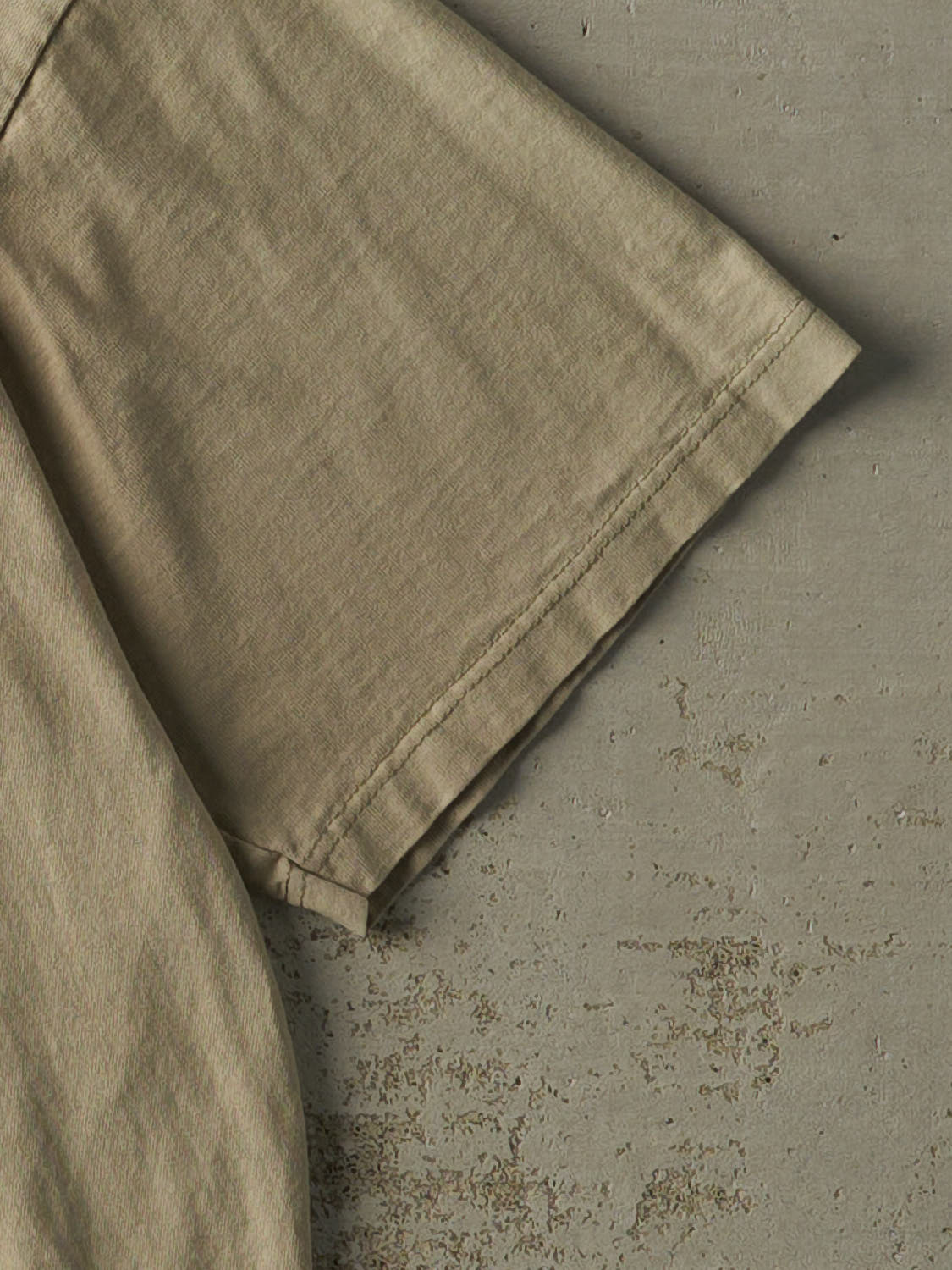 Vintage 90s Beige Blank Tee (L)