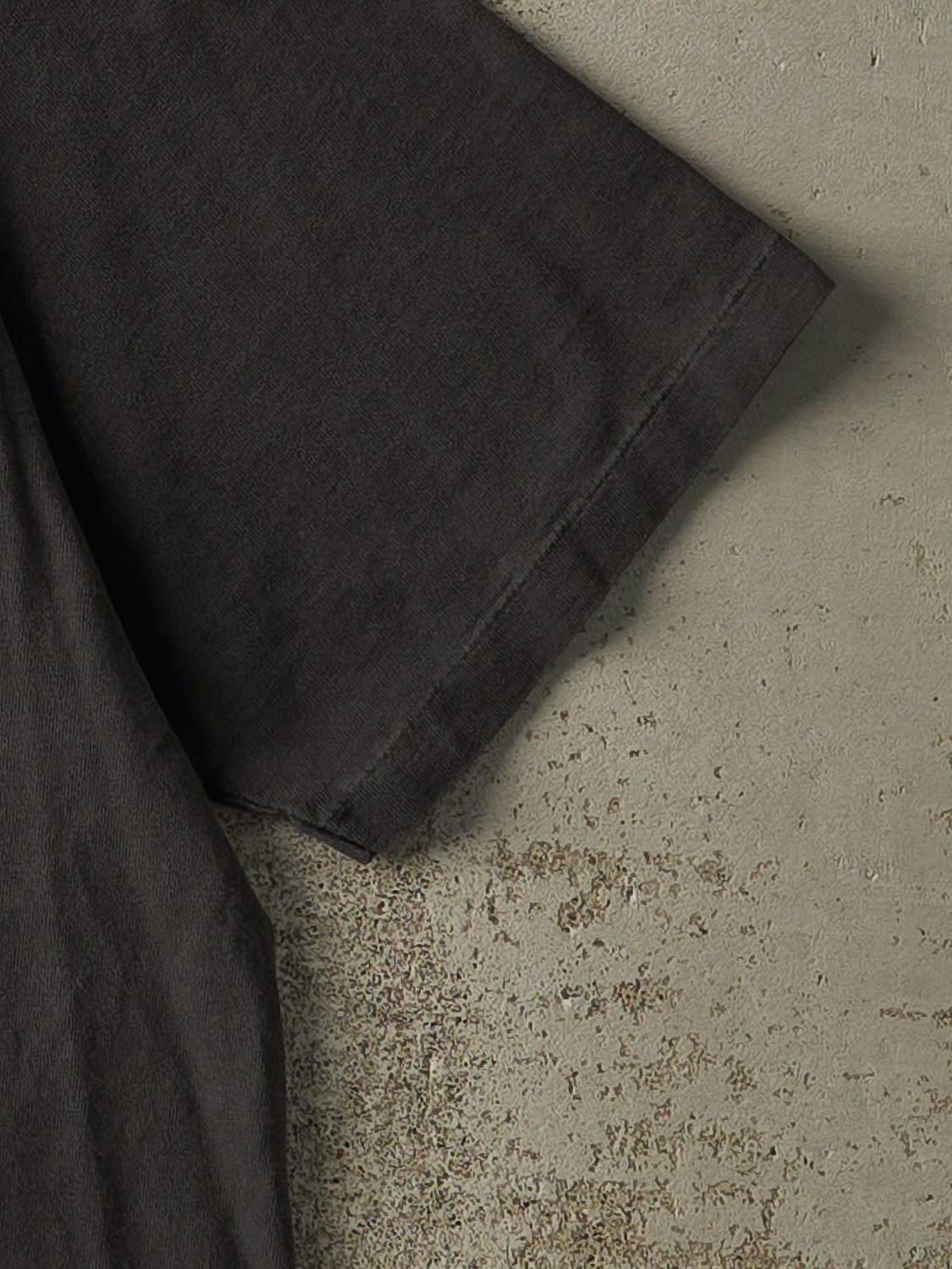 Vintage 90s Faded Black Single Stitch Blank Pocket Tee (M/L)