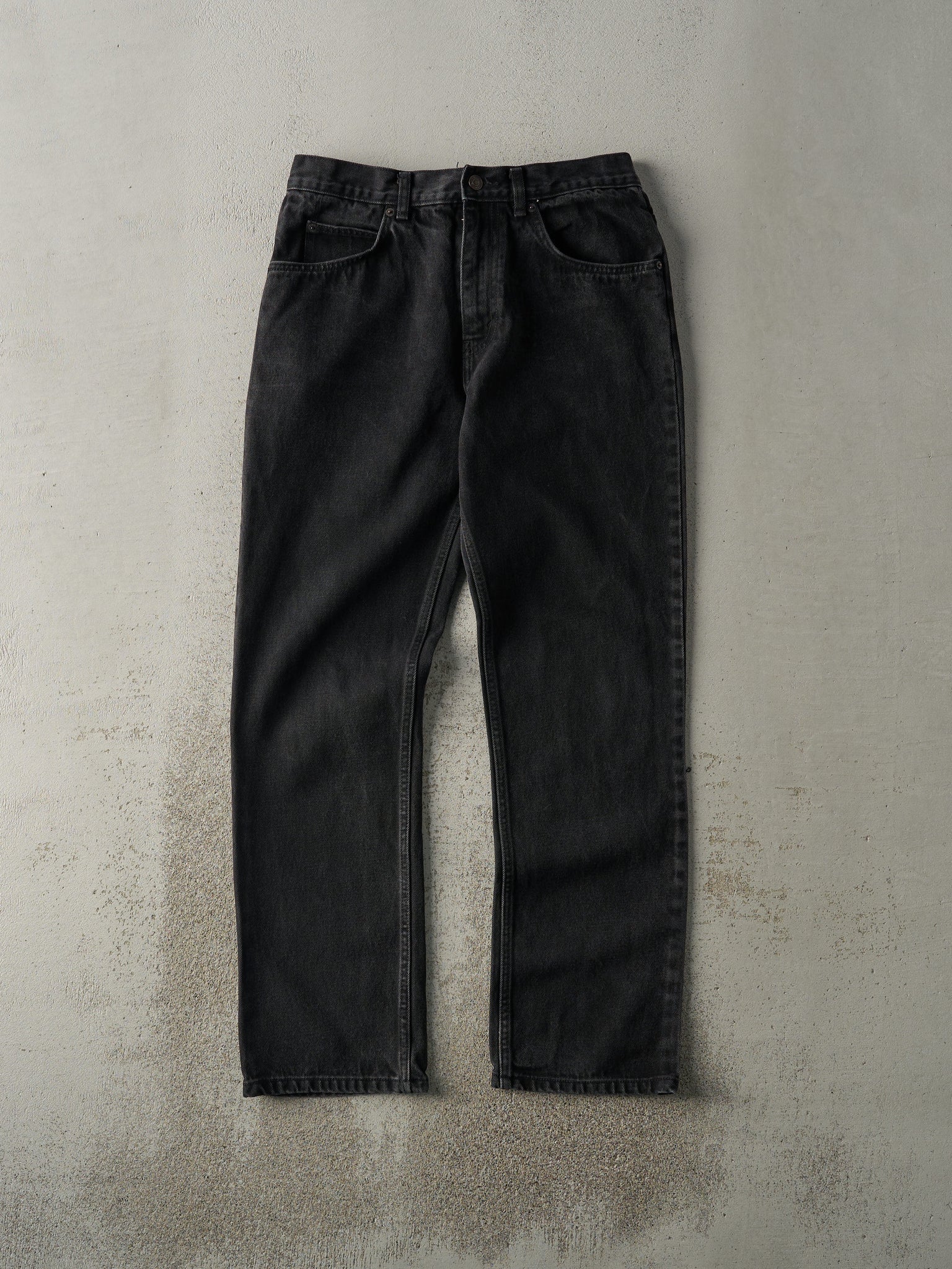 Vintage 90s Black Levi's Orange Tab Denim Pants (32x30.5)