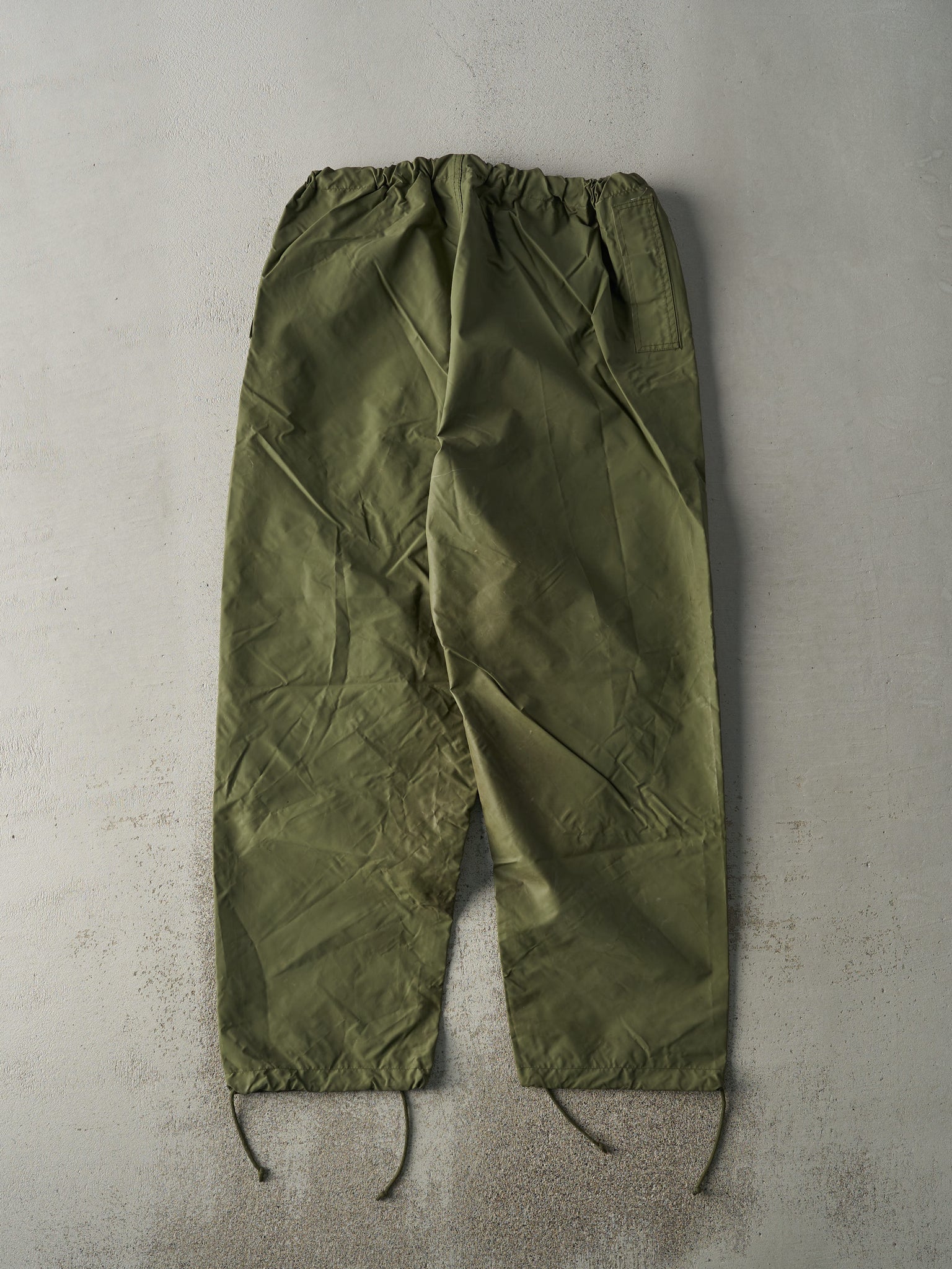 Vintage 90s Army Green Military Rain Pants (32x29)