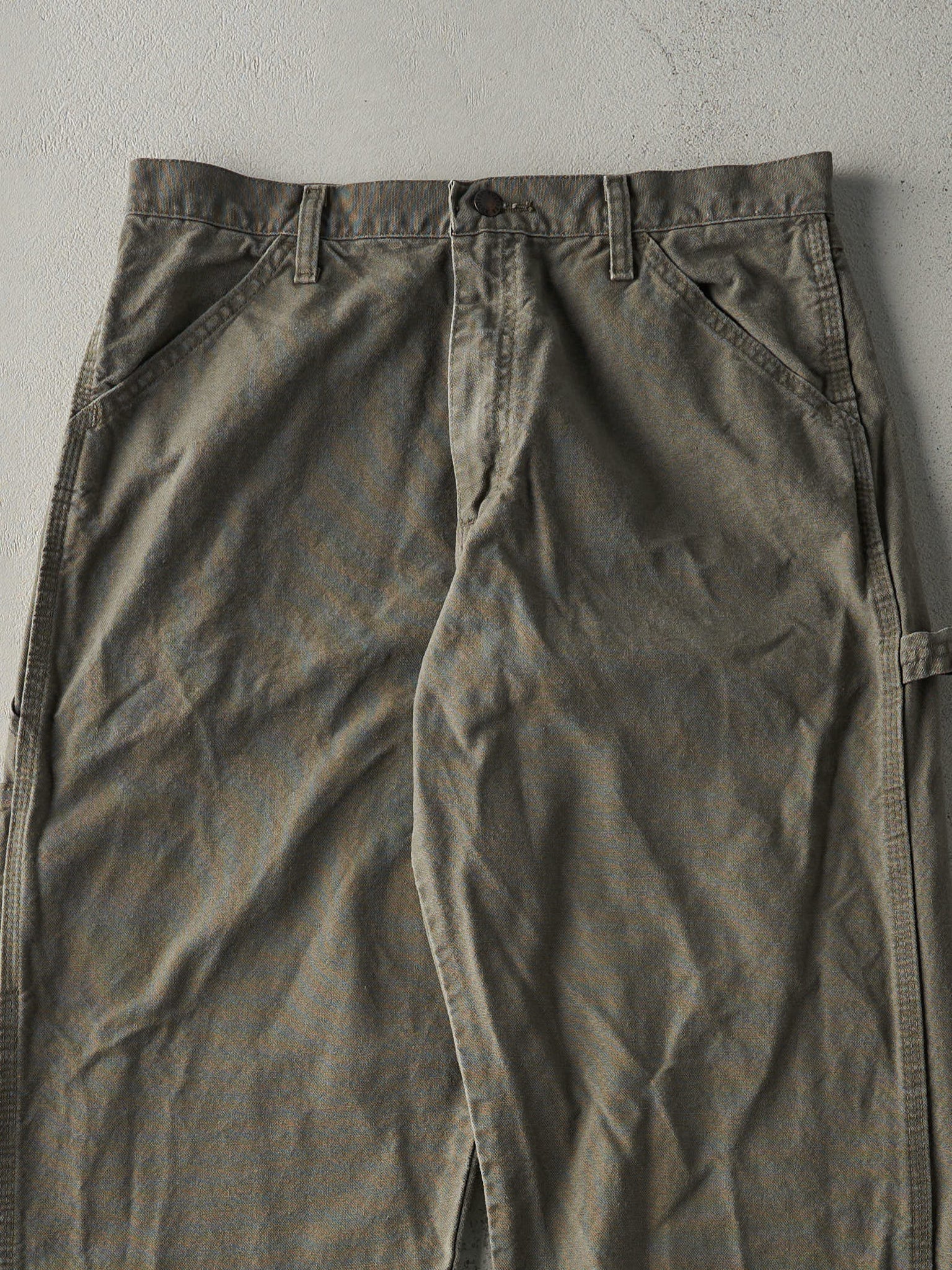 Vintage 90s Brown Rustler Carpenter Pants (32x34)