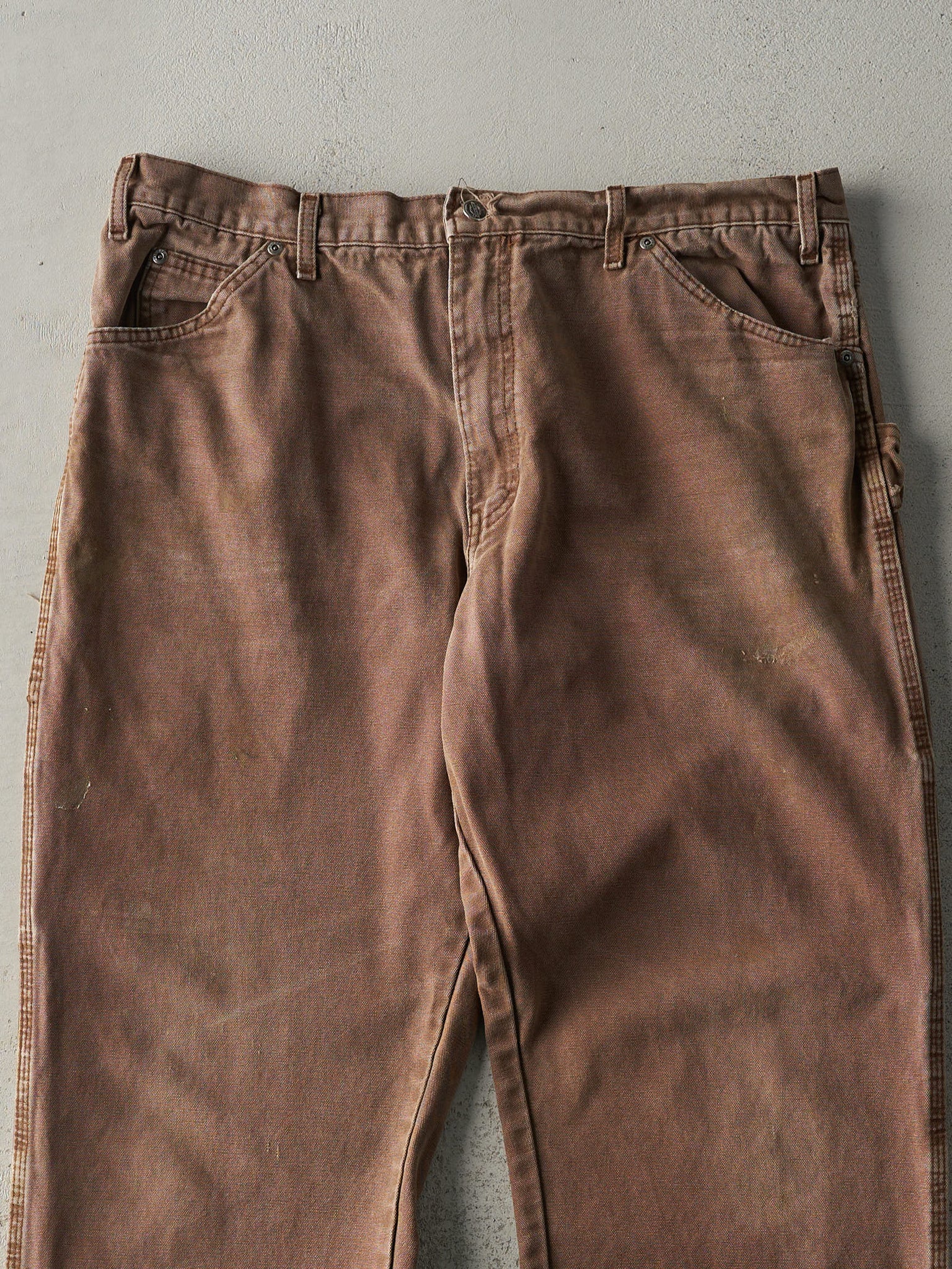 Vintage 90s Brown Dickies Carpenter Pants (38x32)