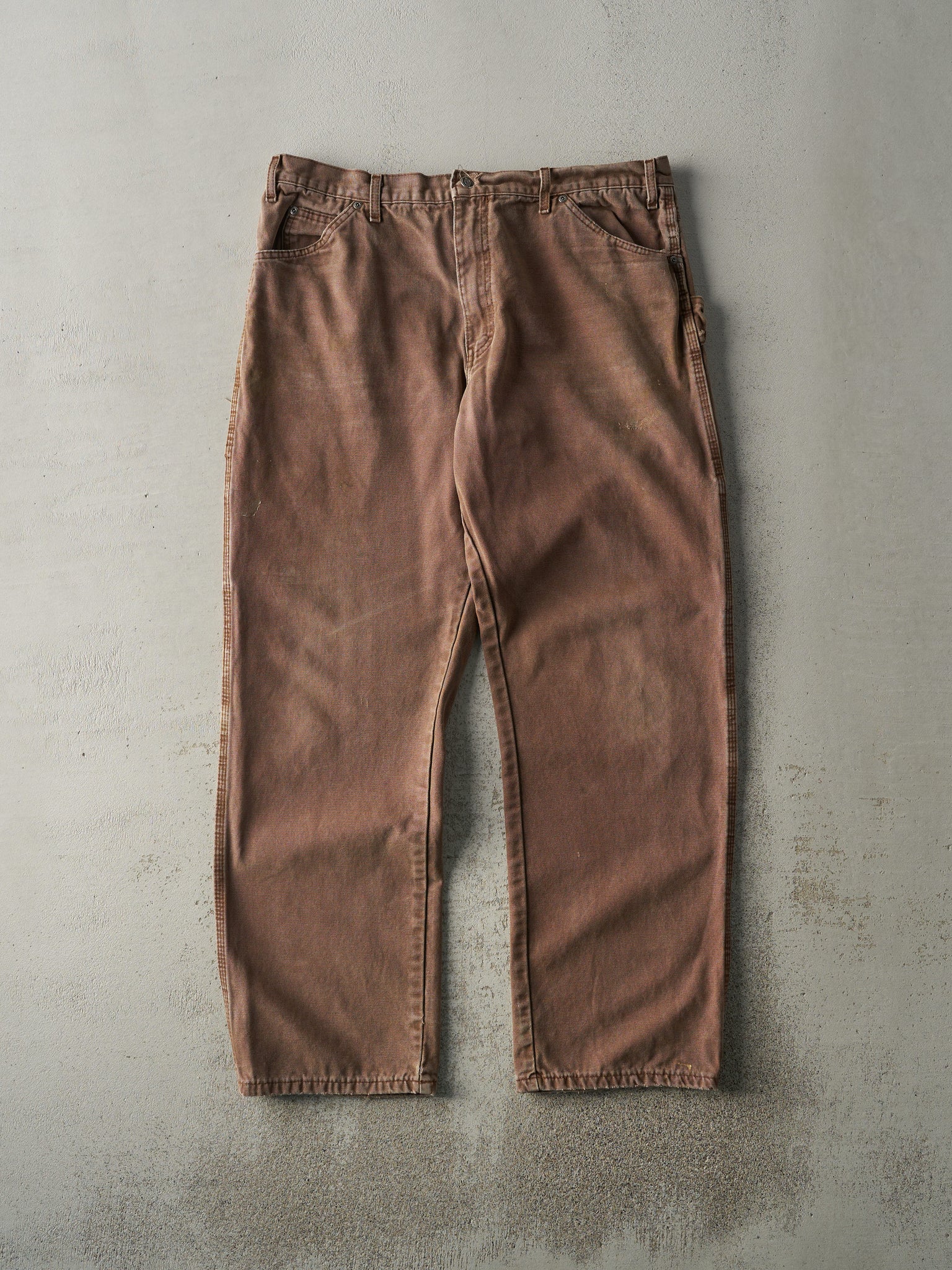 Vintage 90s Brown Dickies Carpenter Pants (38x32)