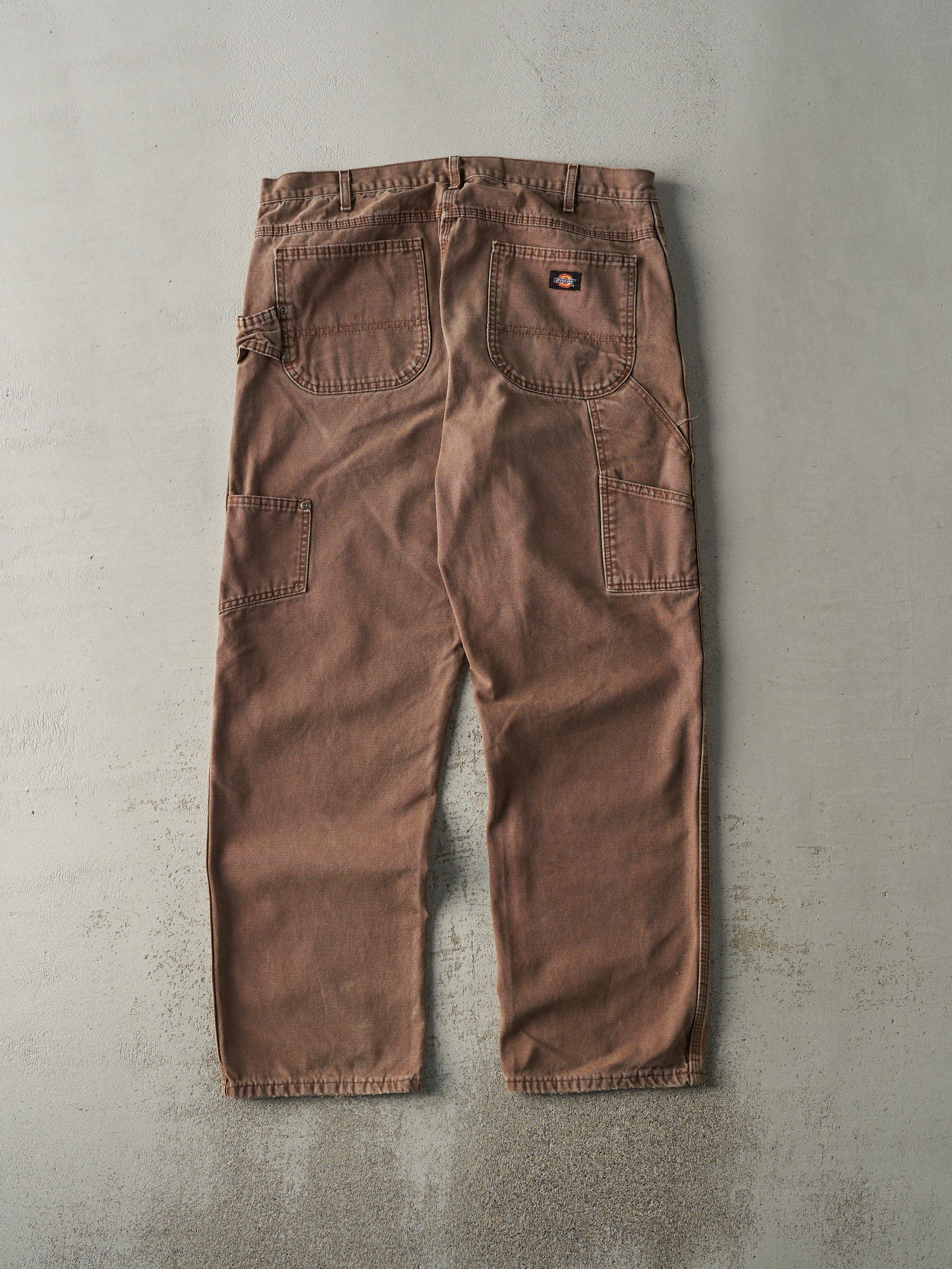 Vintage 90s Brown Dickies Carpenter Pants (38x32)