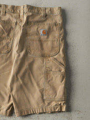 Vintage Y2K Beige Carhartt Carpenter Shorts (33x11)