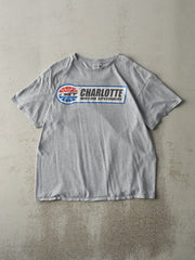 Vintage Y2K Grey Charlotte Motor Speedway Tee (M/L)