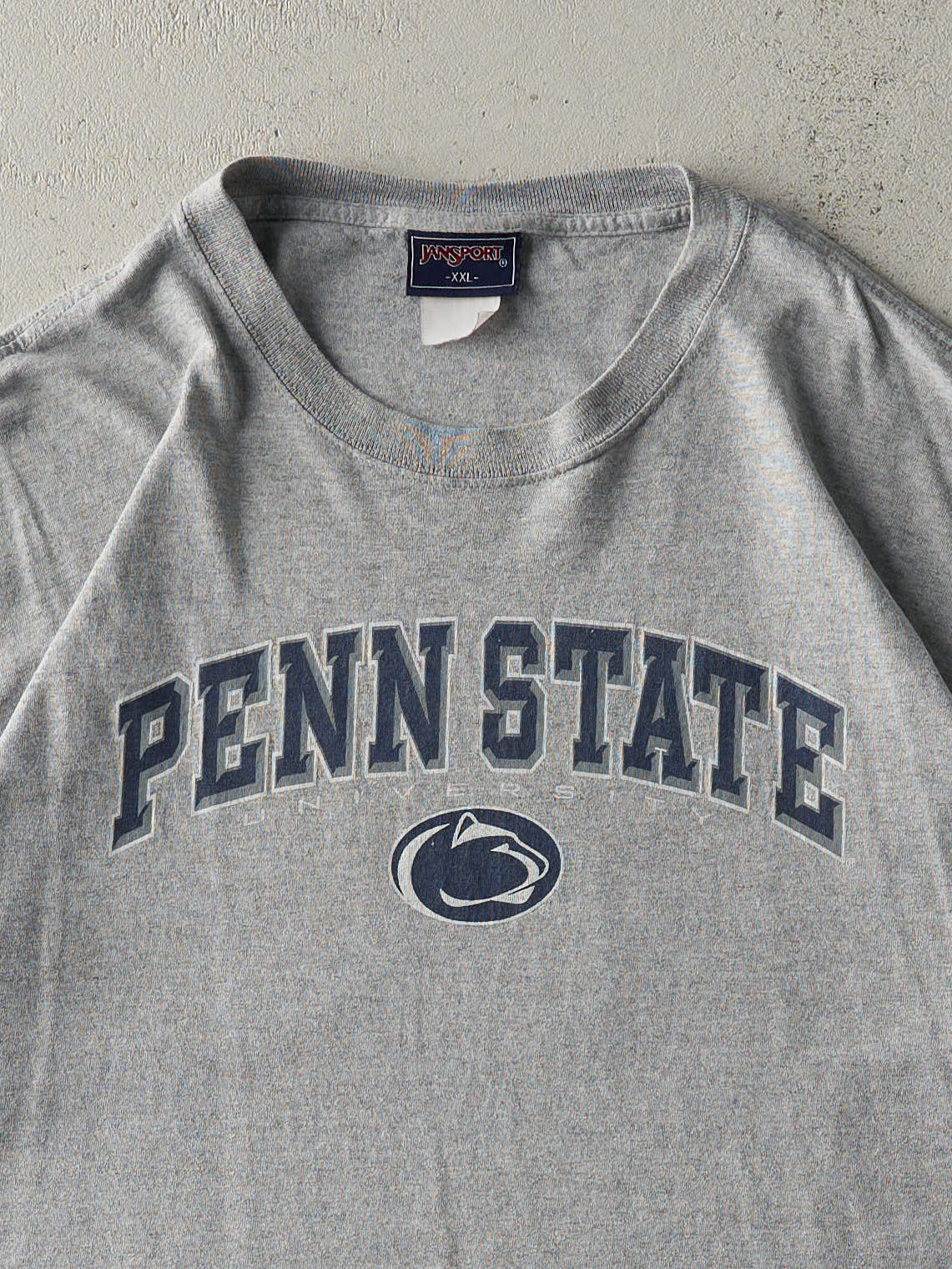 Vintage Y2K Grey Penn State University Tee (XL/XXL)