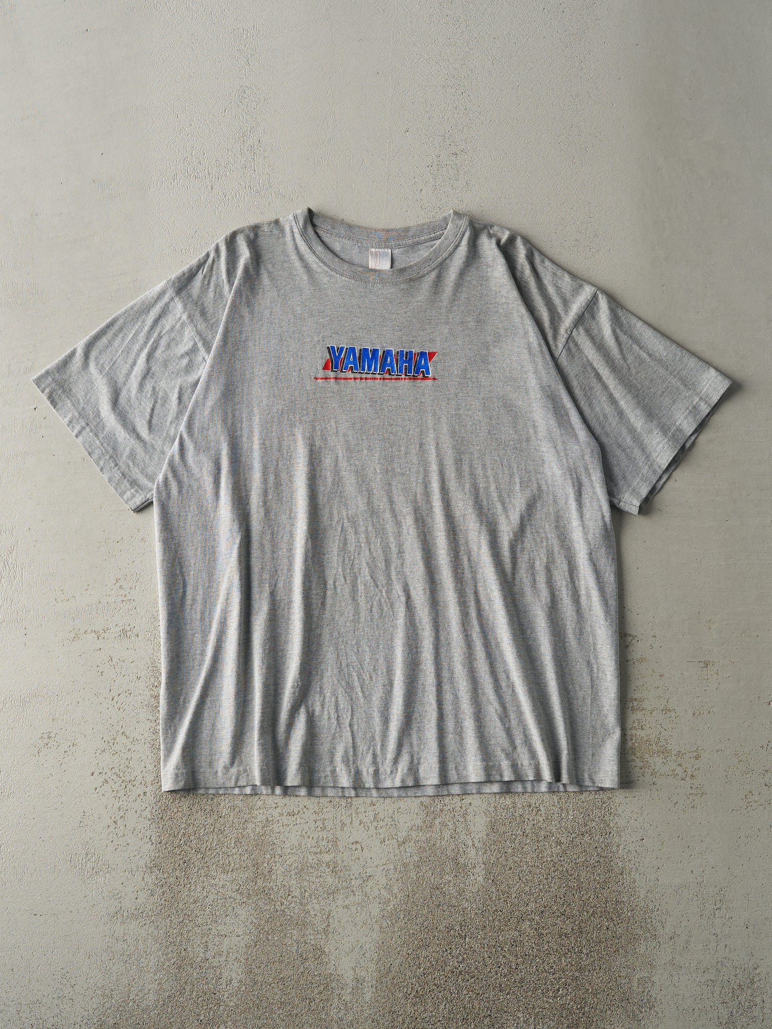 Vintage 90s Grey Yamaha Riding To The Core Tee (L/XL)