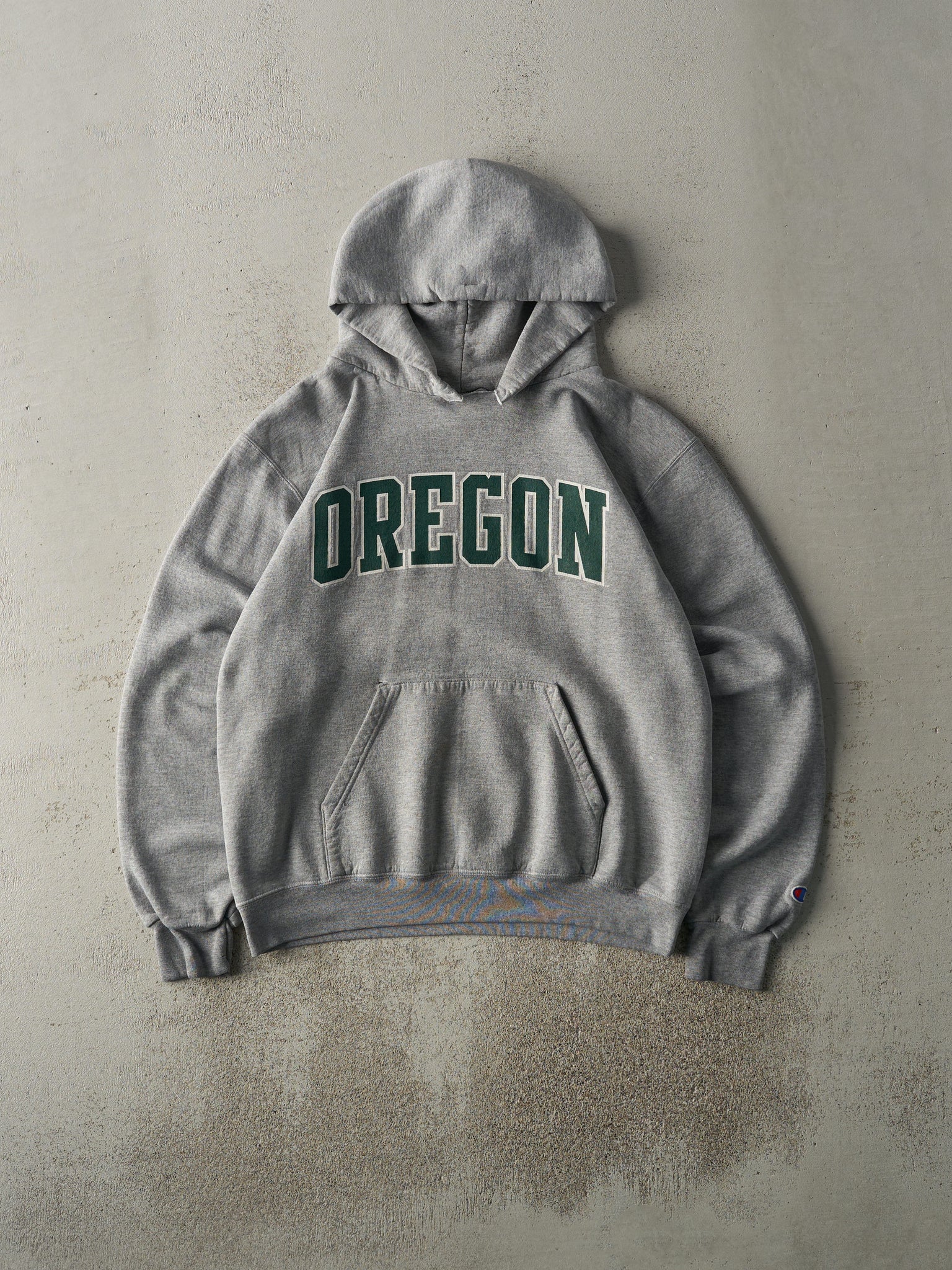 Vintage 90s Grey University of Oregon Hoodie (M)