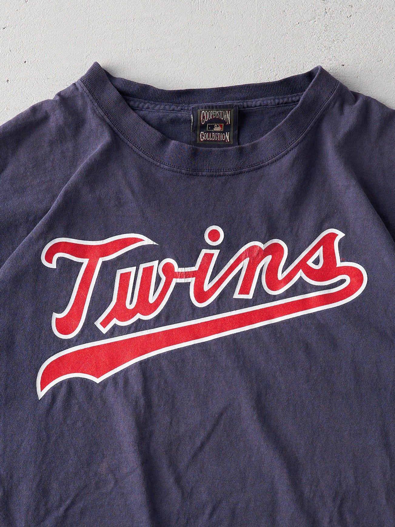 Vintage Y2K Navy Minnesota Twins Cooperstown Collective Tee (L)