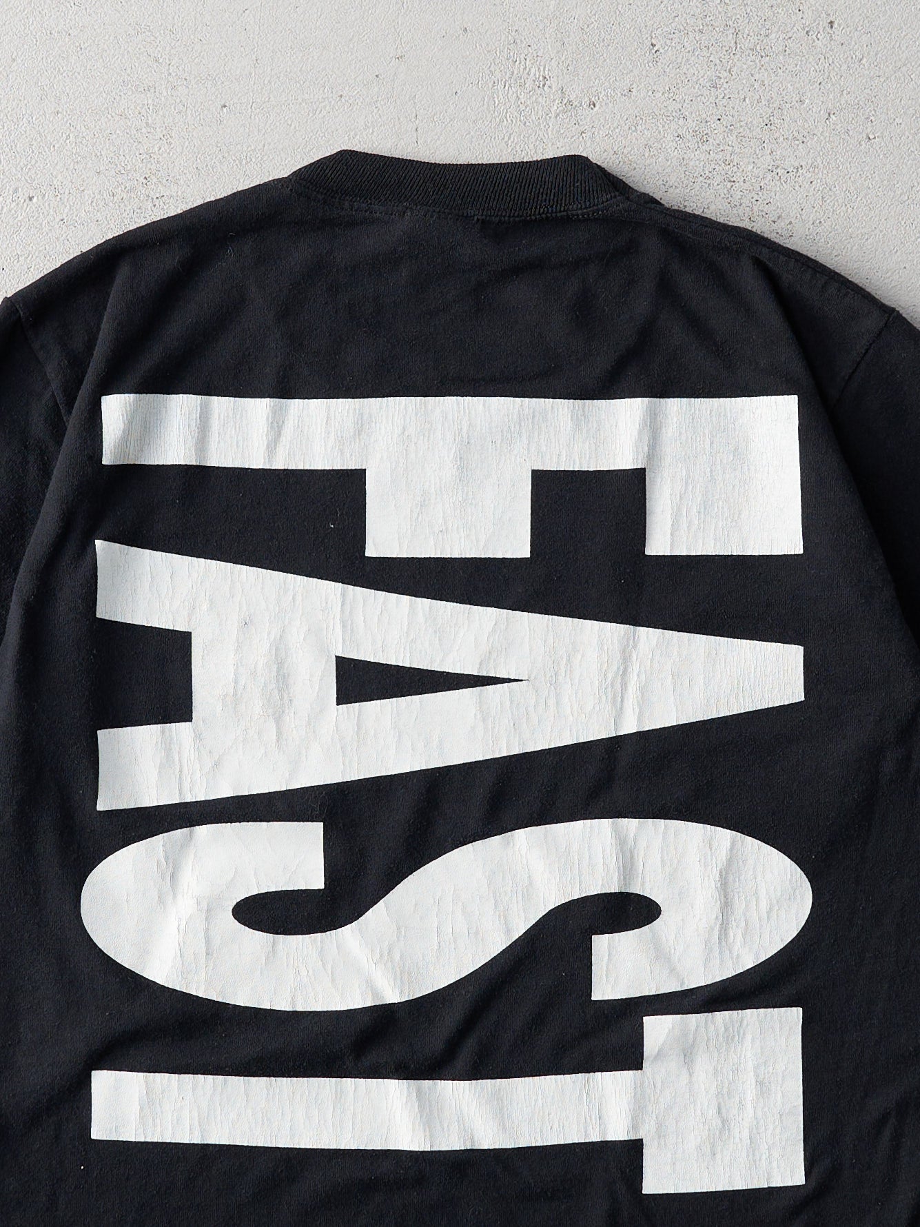 Vintage 80s Black "There Is Only One Way.." Single Stitch Tee (S)