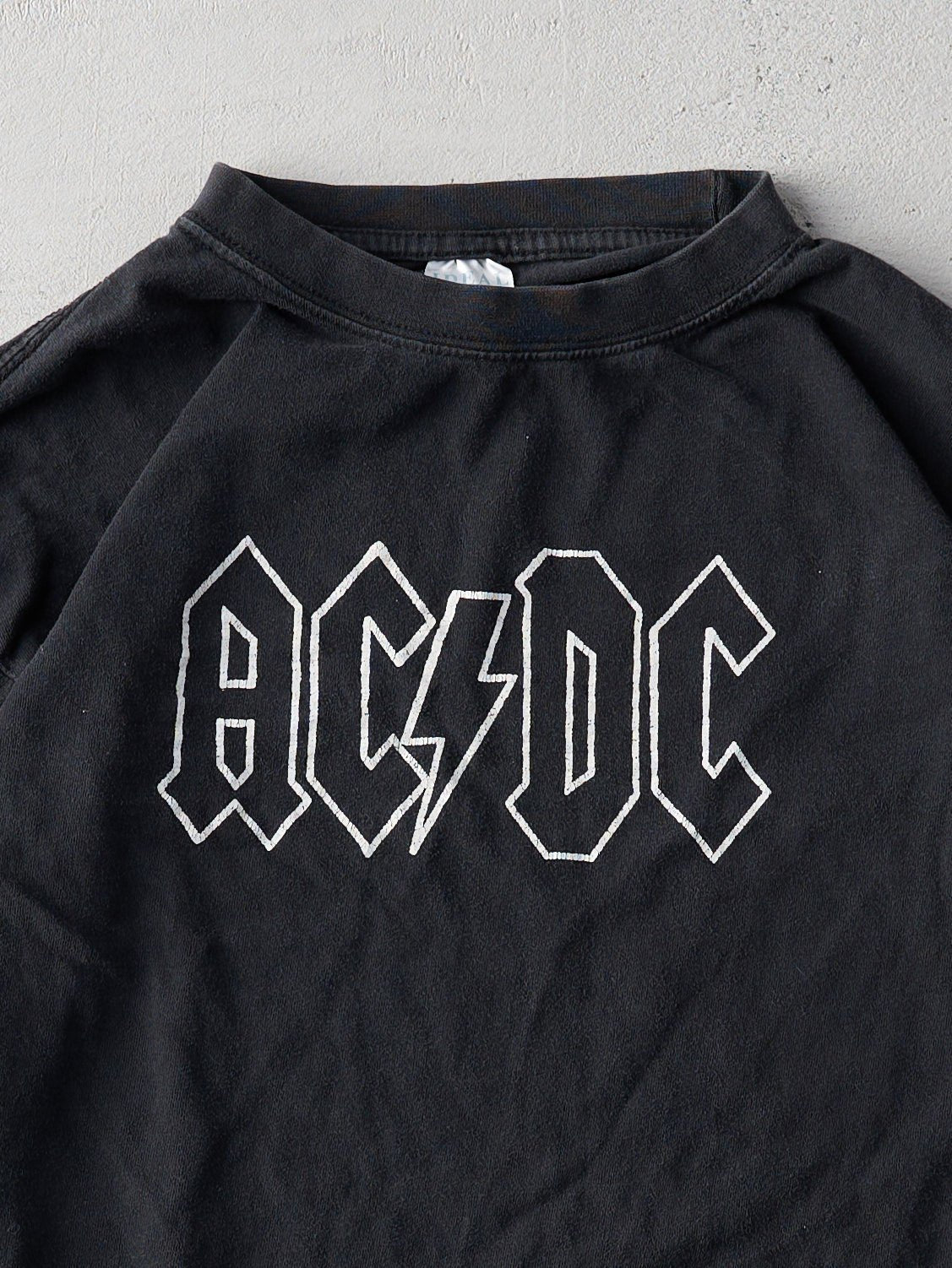 Vintage 90s Black ACDC Long Sleeve (M)