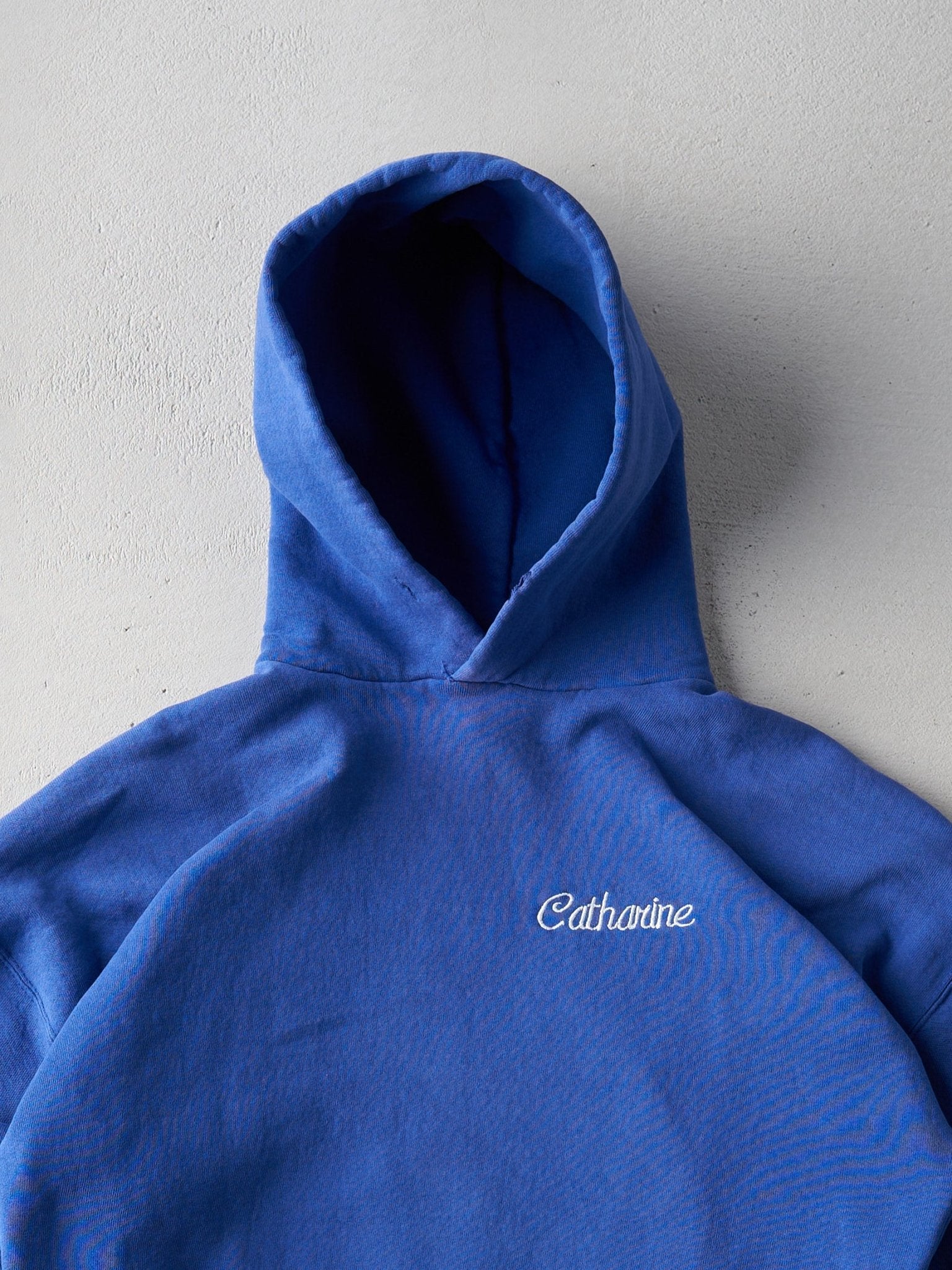 Vintage 01' Cobalt Blue Great Valley Field Hockey Russell Athletics Hoodie (L)