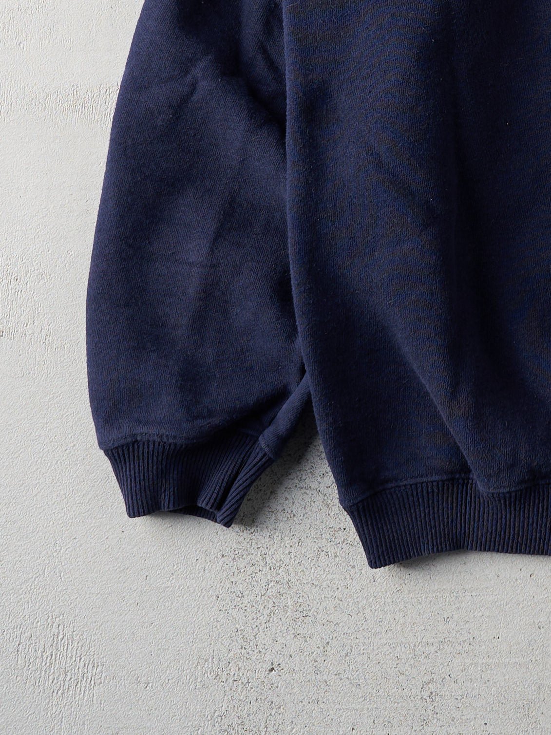 Vintage 90s Navy University of Toronto Embroidered Boxy Crewneck (L)