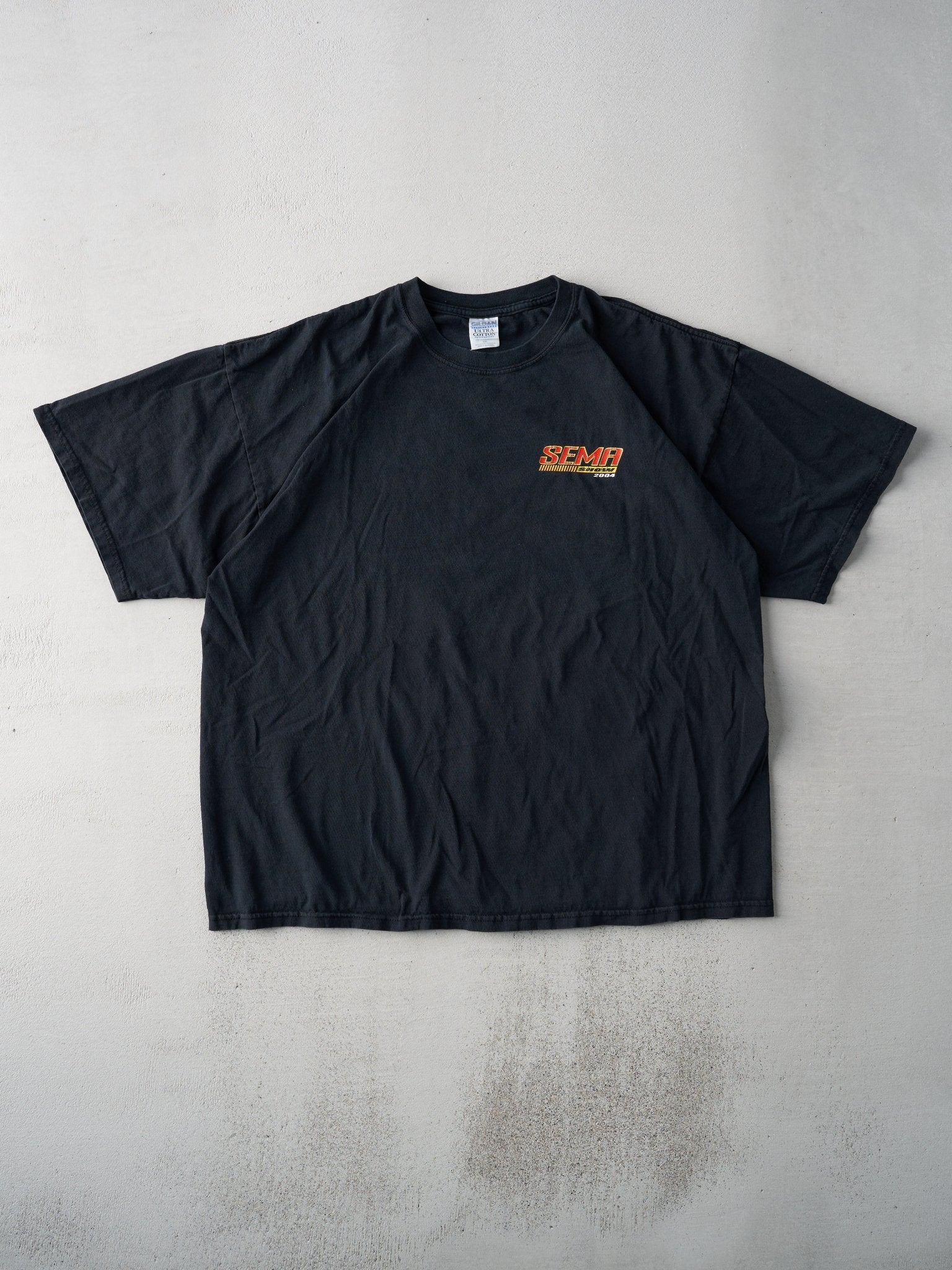 Vintage 04' Black Sema Car Show Tee (L)