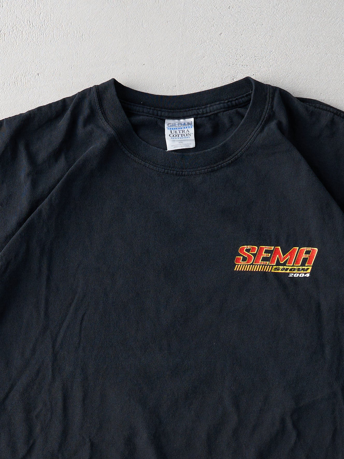 Vintage 04' Black Sema Car Show Tee (L)