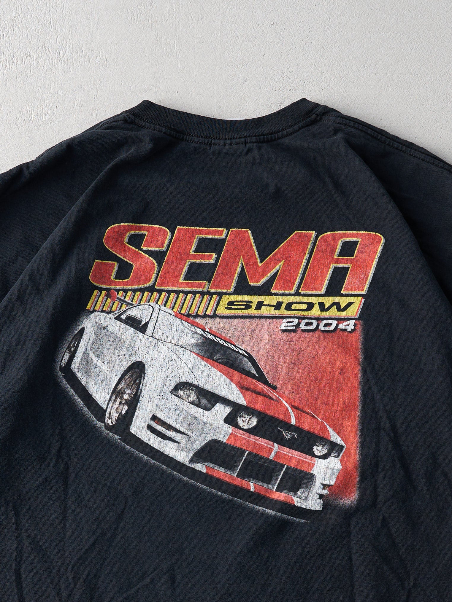 Vintage 04' Black Sema Car Show Tee (L)