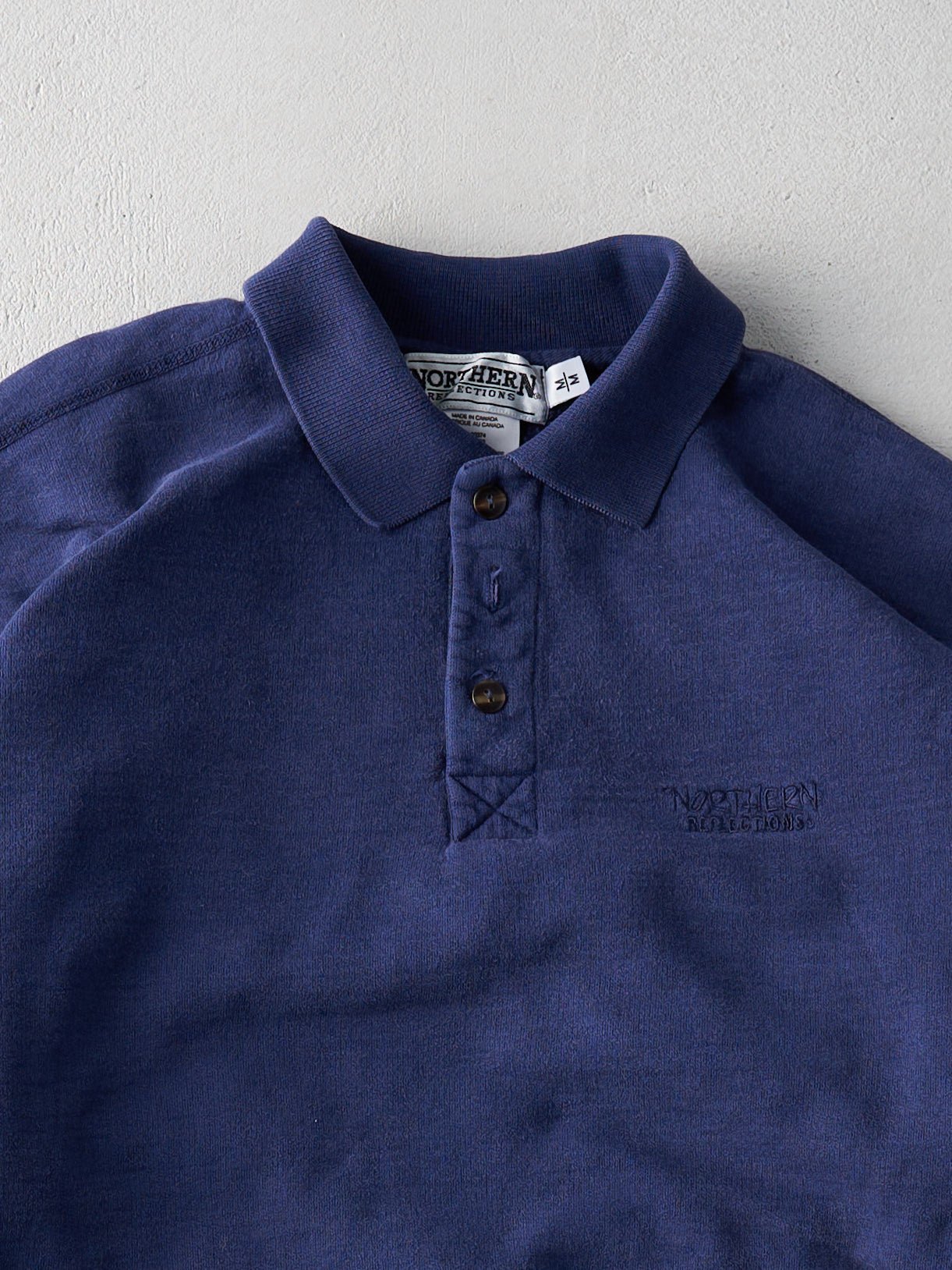 Vintage 90s Navy Northern Reflections Blank Crewneck (L)
