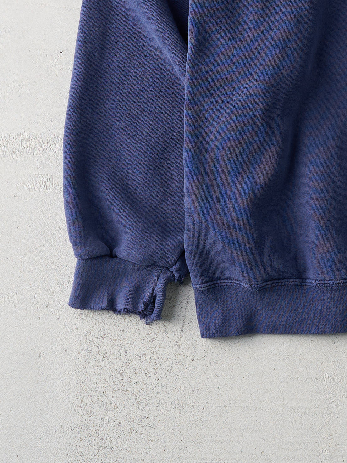 Vintage 90s Navy Blue Adidas Boxy Crewneck (L)