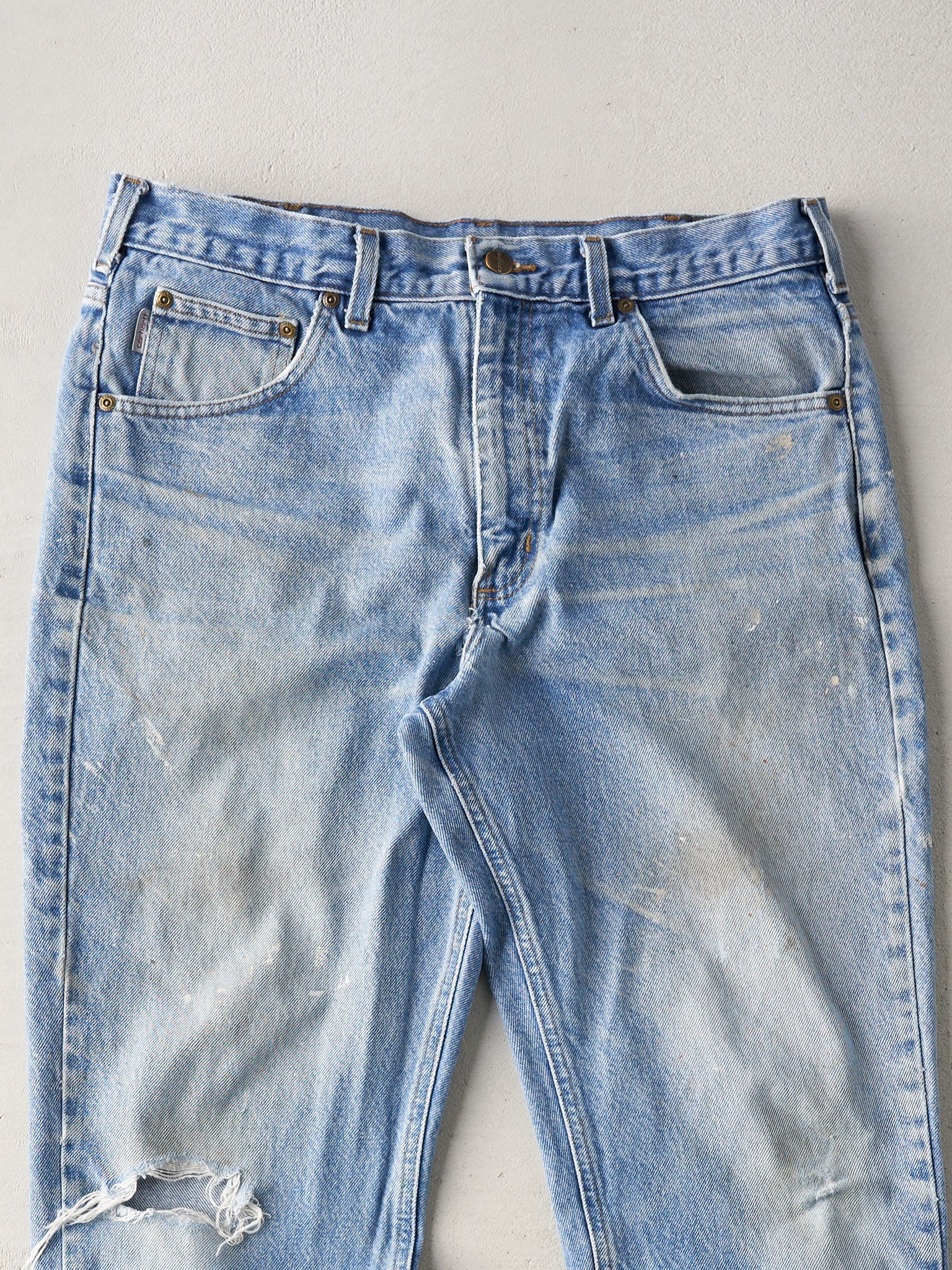 Vintage 90s Light Wash Carhartt Traditional Fit Jeans (34x29 ...