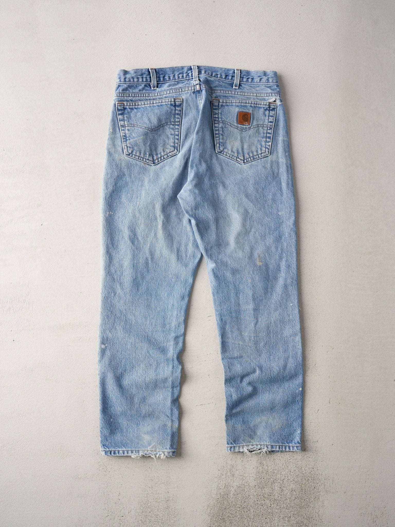Vintage 90s Light Wash Carhartt Traditional Fit Jeans (34x29)