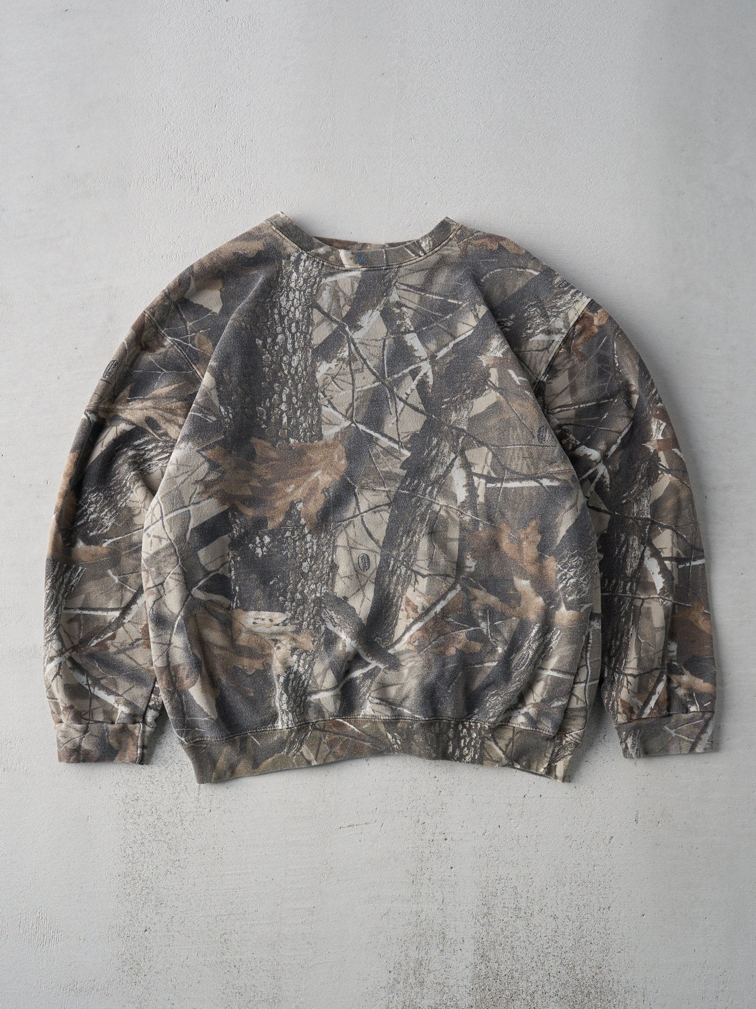 Vintage RealTree Camo Boxy Crewneck (L)