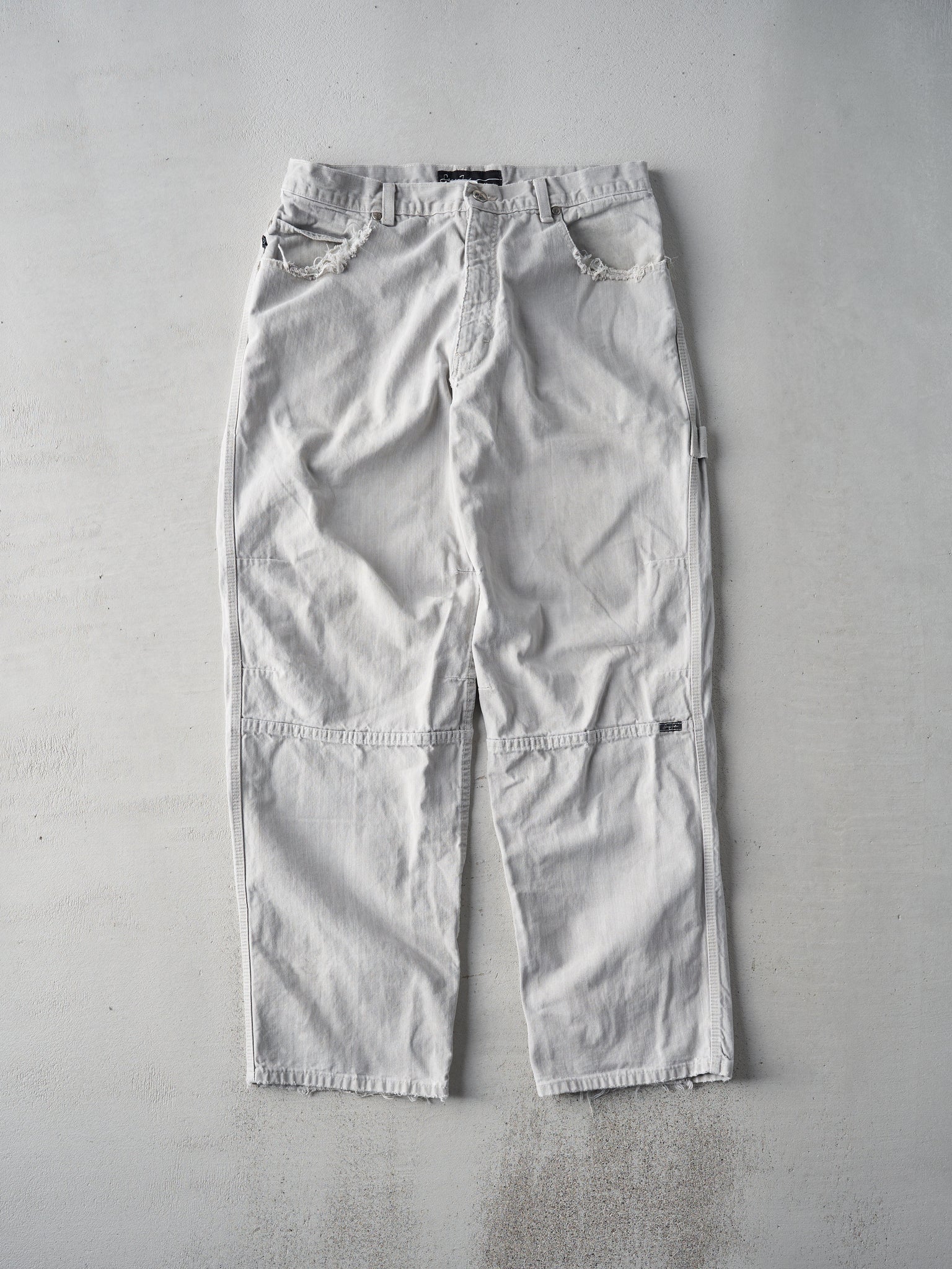 Vintage 90s Light Wash Grey Sean John Pants (34x31.5)