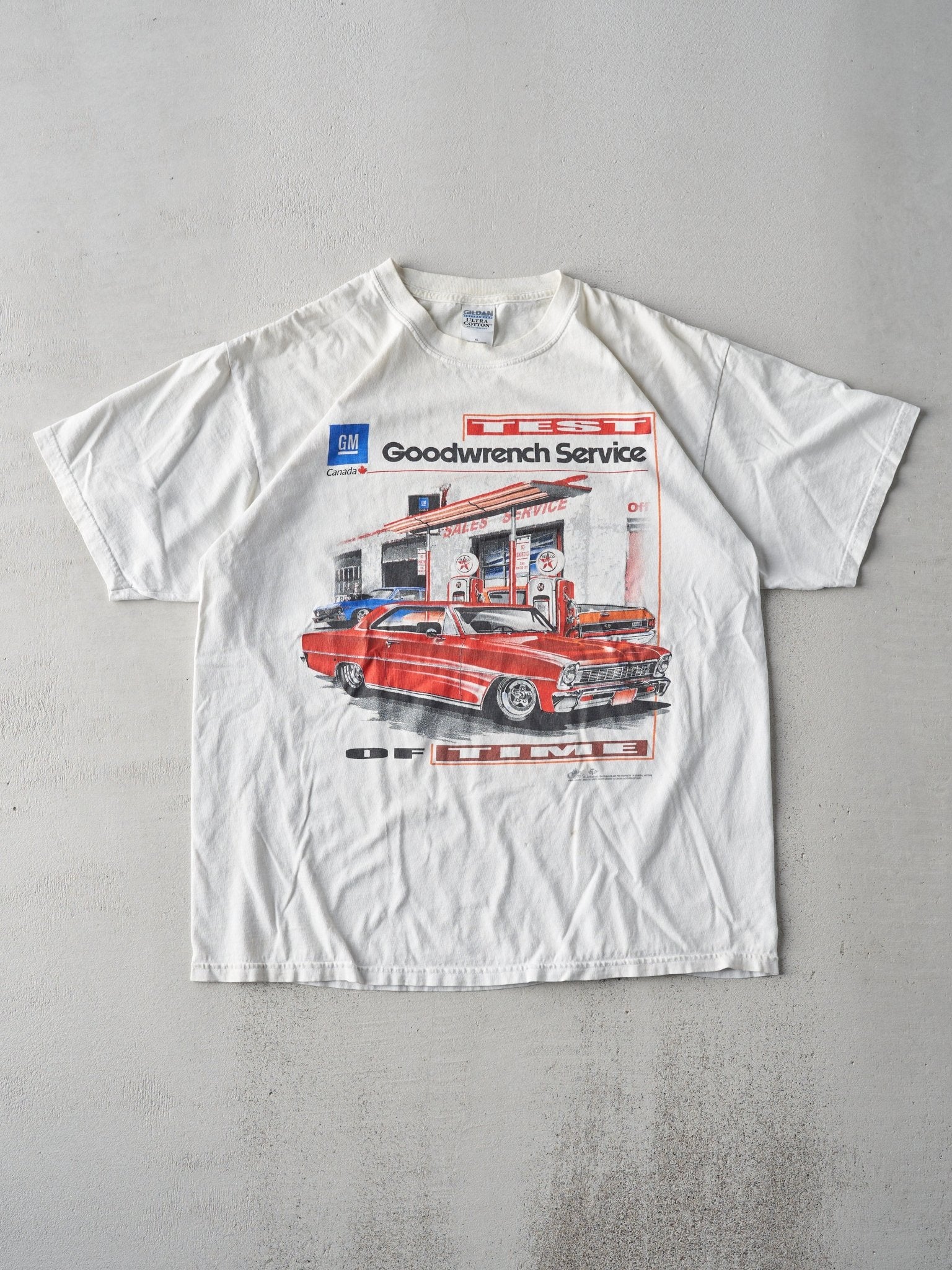Vintage White GM Canada Goodwrench Tee (L)