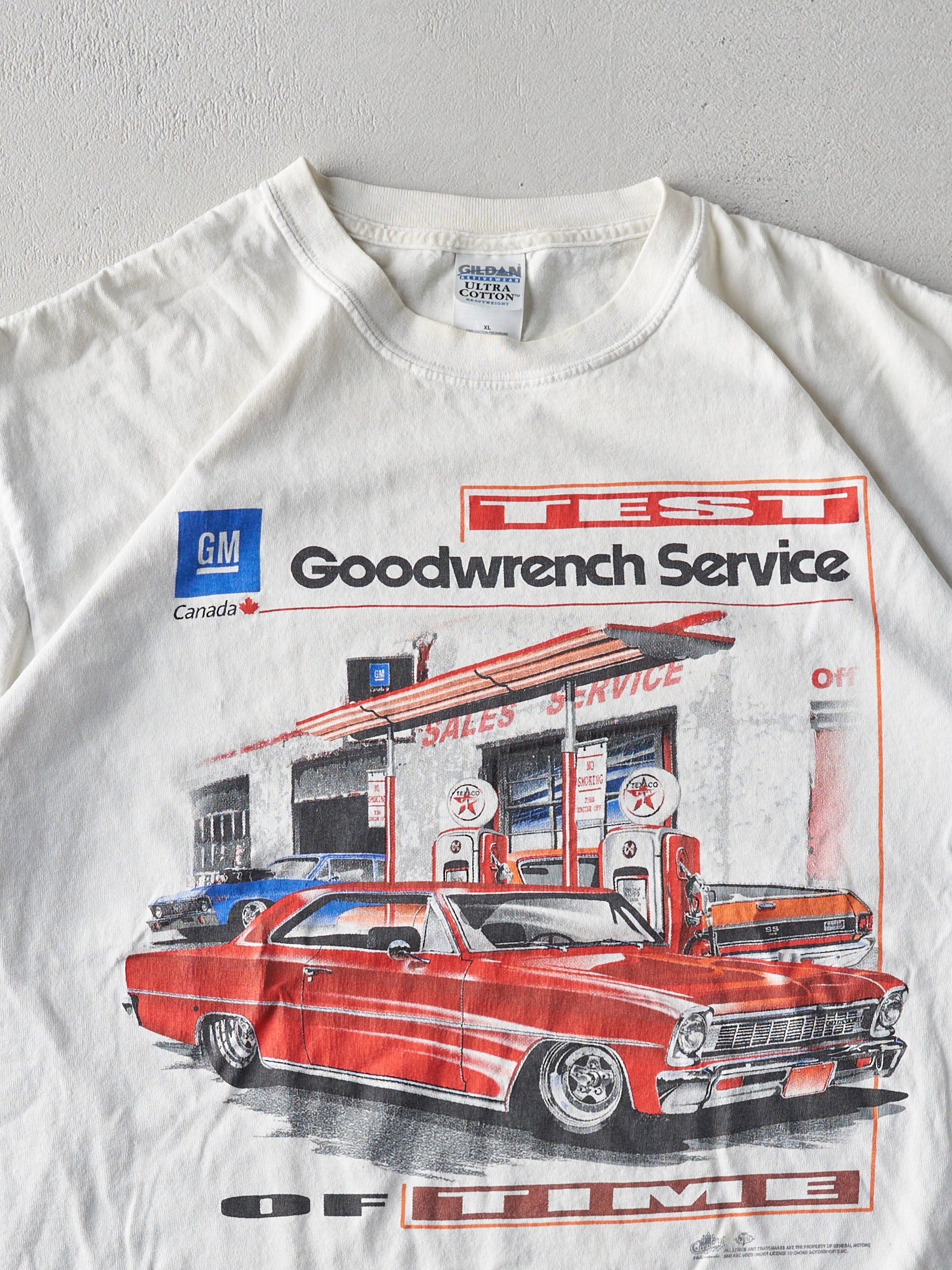 Vintage White GM Canada Goodwrench Tee (L)