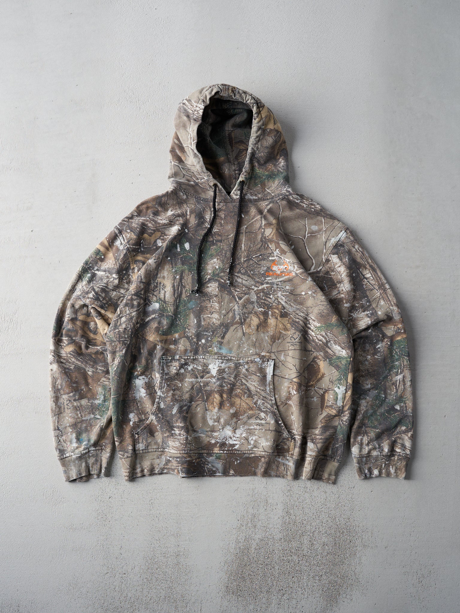 Vintage Green Realtree Boxy Hoodie (L)