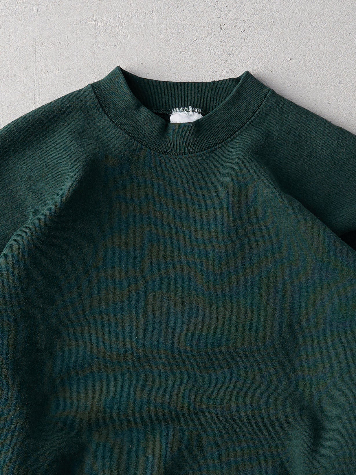 Vintage 90s Forest Green Blank Crewneck (L)