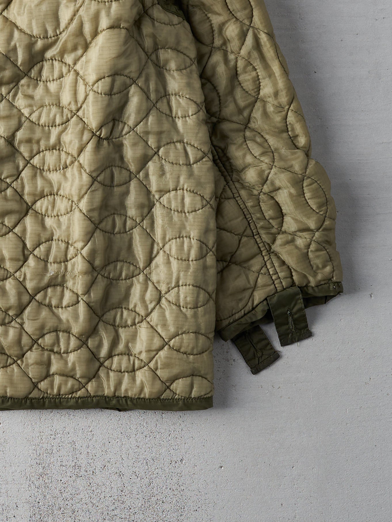Vintage 90s Olive Green Liner Jacket (L)