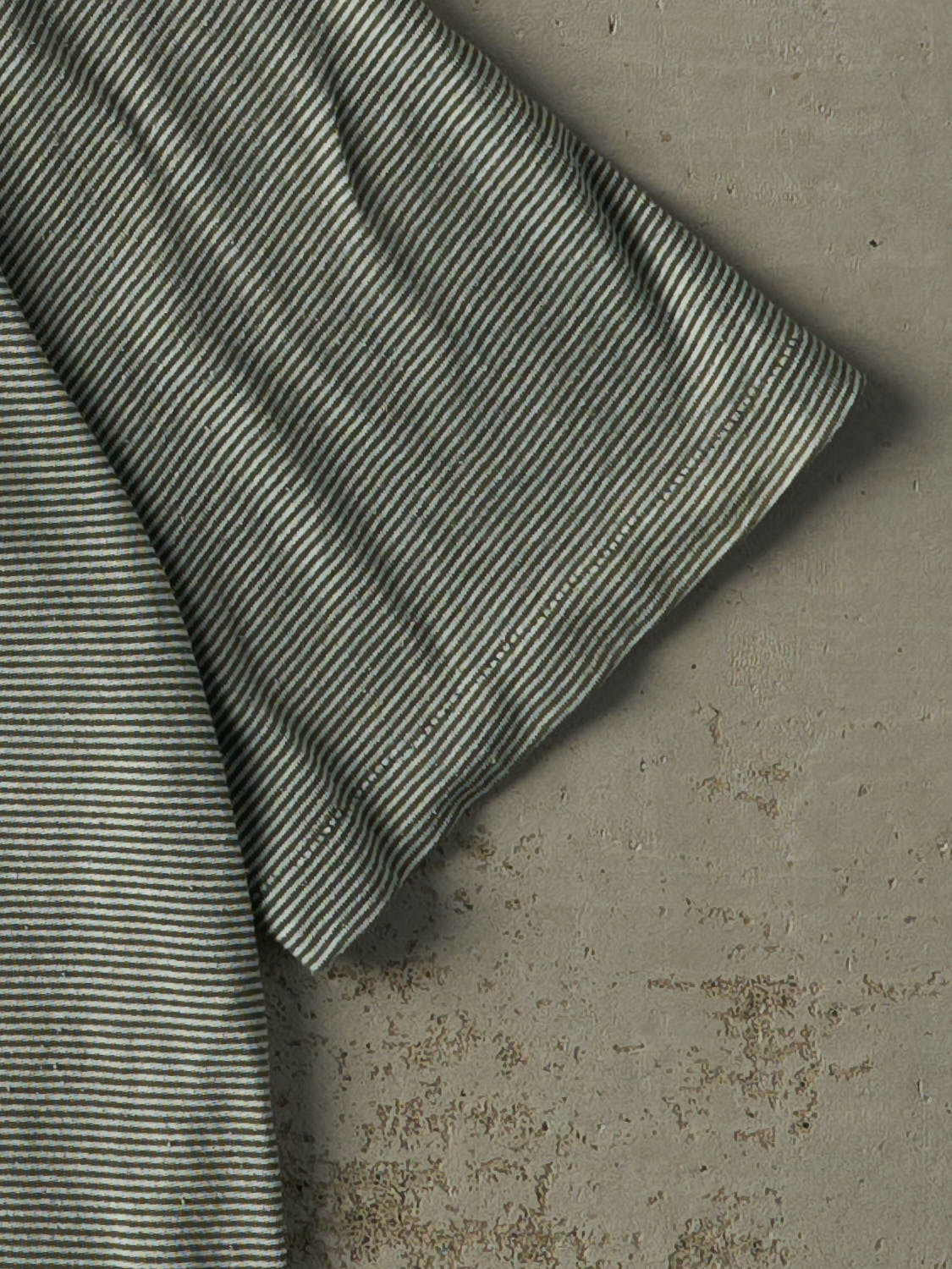 Vintage 90s Green Studebaker's Striped Tee (L/XL)