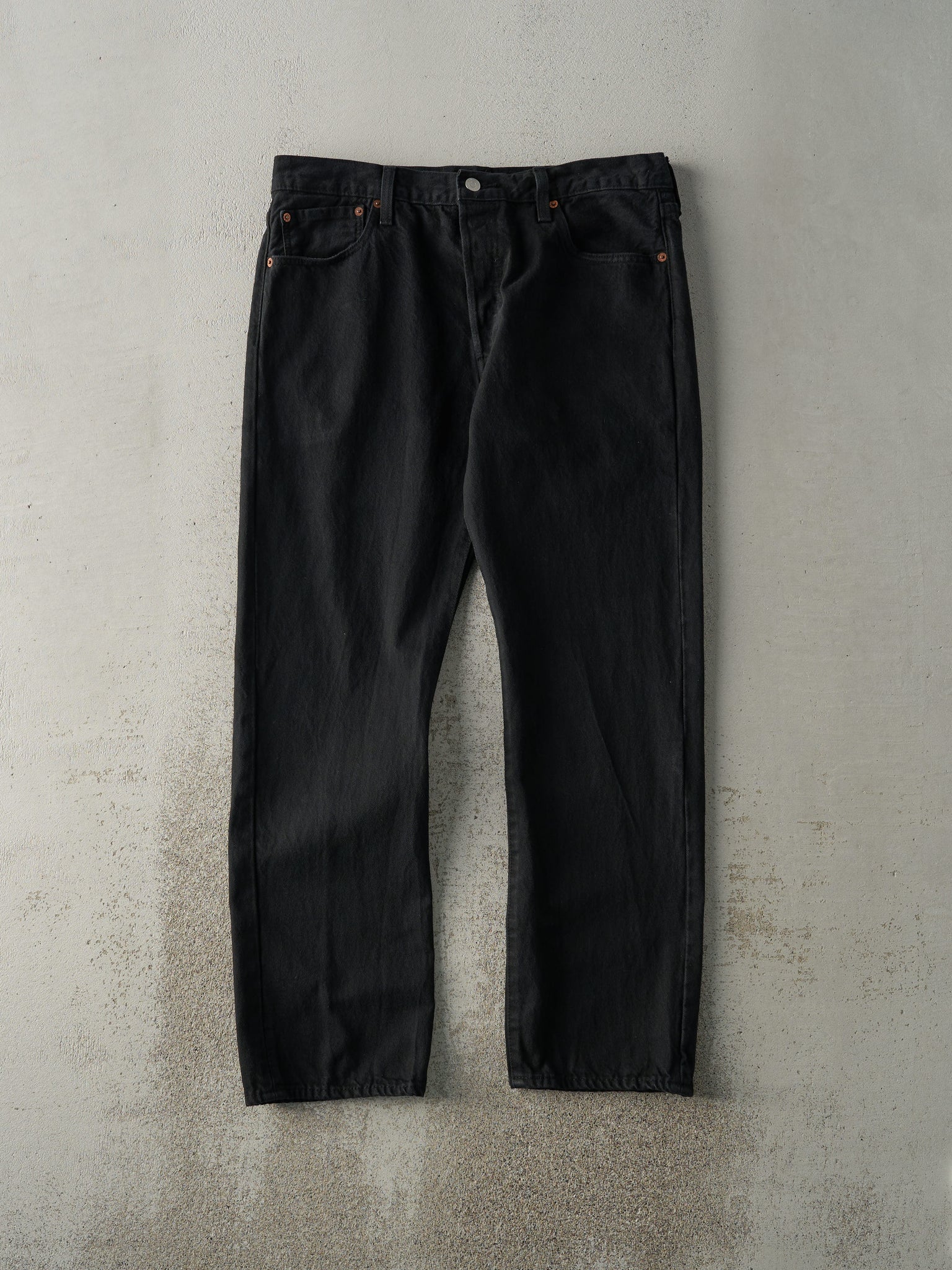 Vintage Y2K Black Levi's 501 Denim Pants (34x28.5)