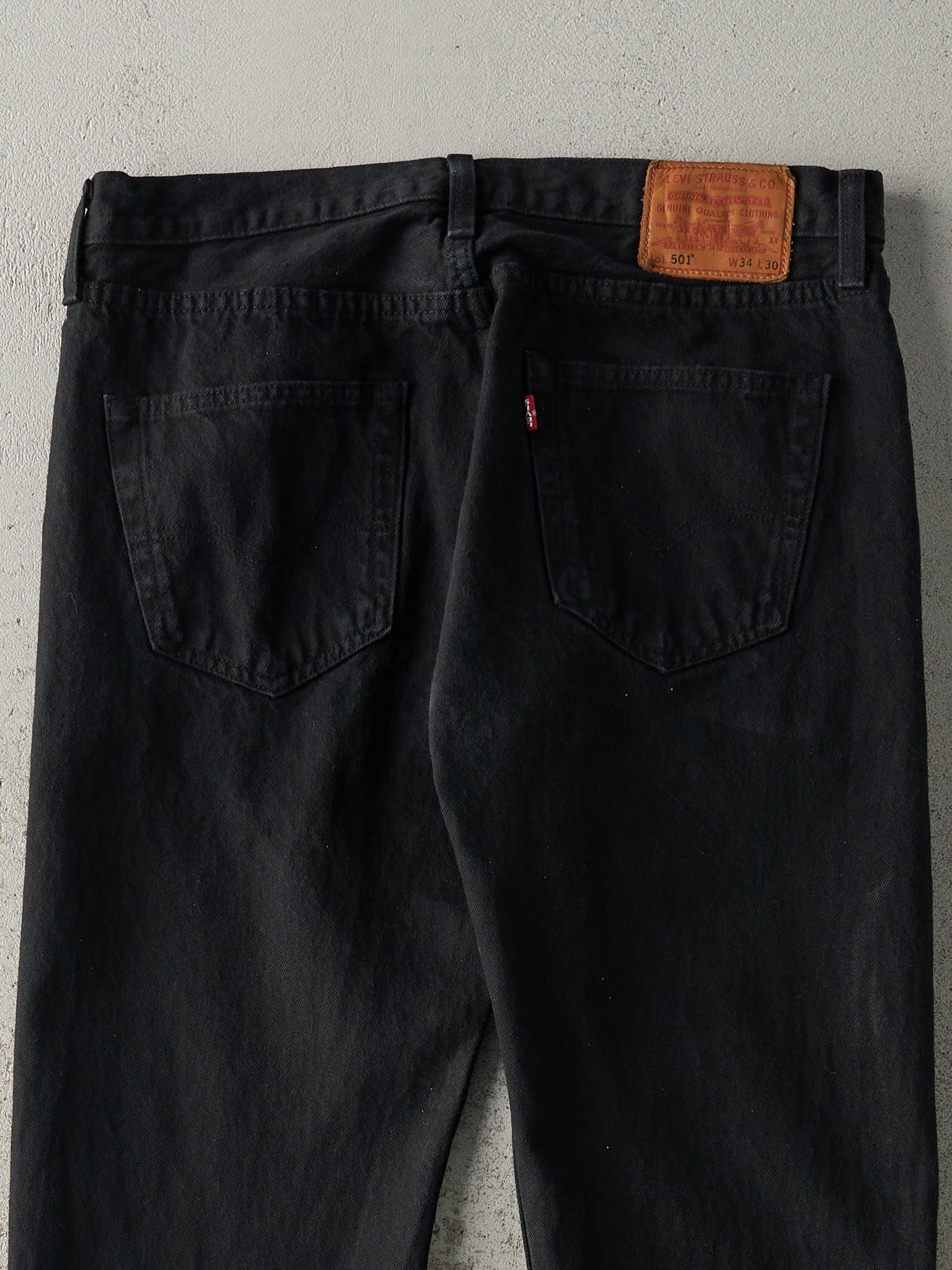 Vintage Y2K Black Levi's 501 Denim Pants (34x28.5)