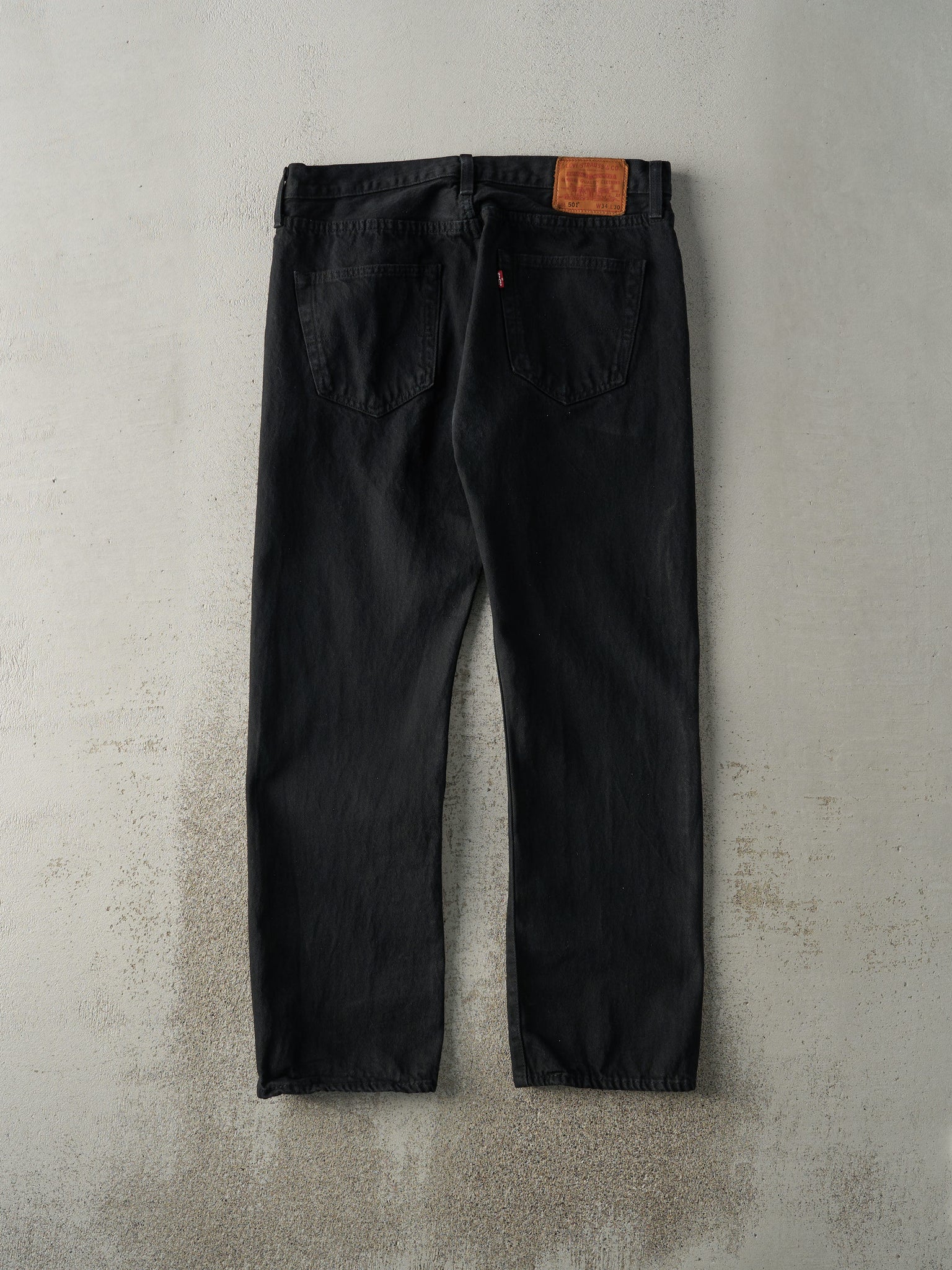 Vintage Y2K Black Levi's 501 Denim Pants (34x28.5)