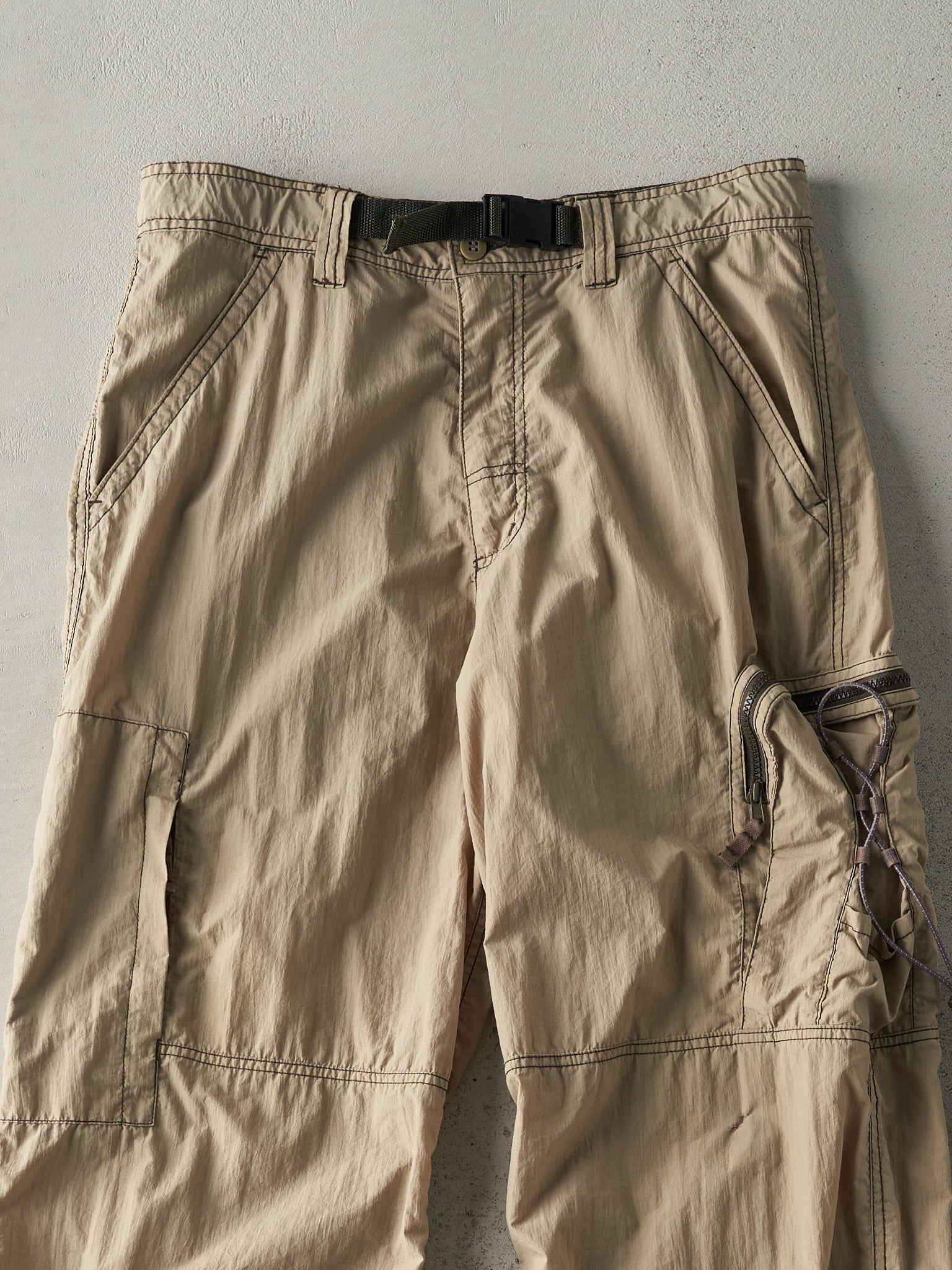 Vintage 90s Beige P.Tek Cargo Pants (33x31)