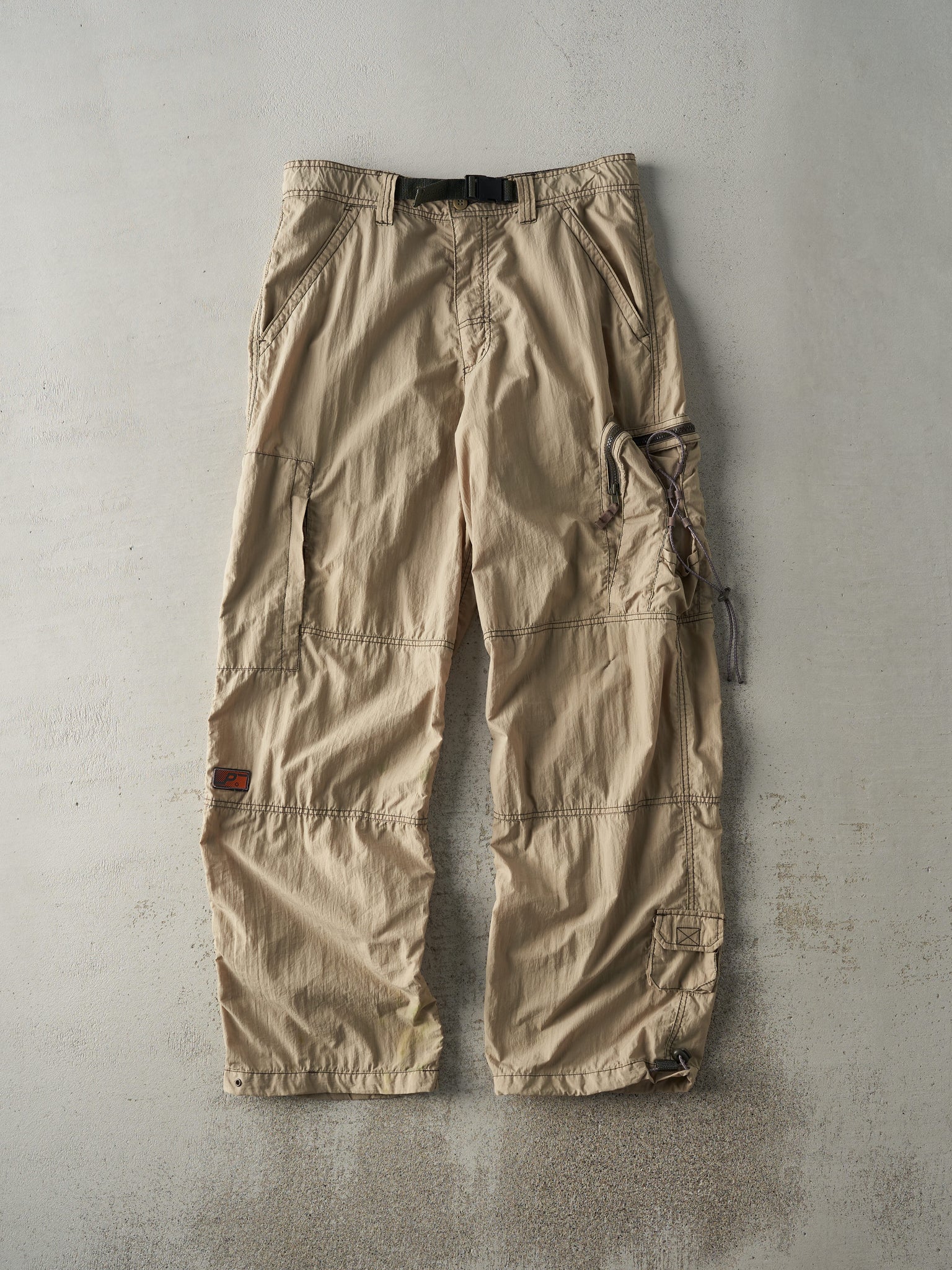 Vintage 90s Beige P.Tek Cargo Pants (33x31)