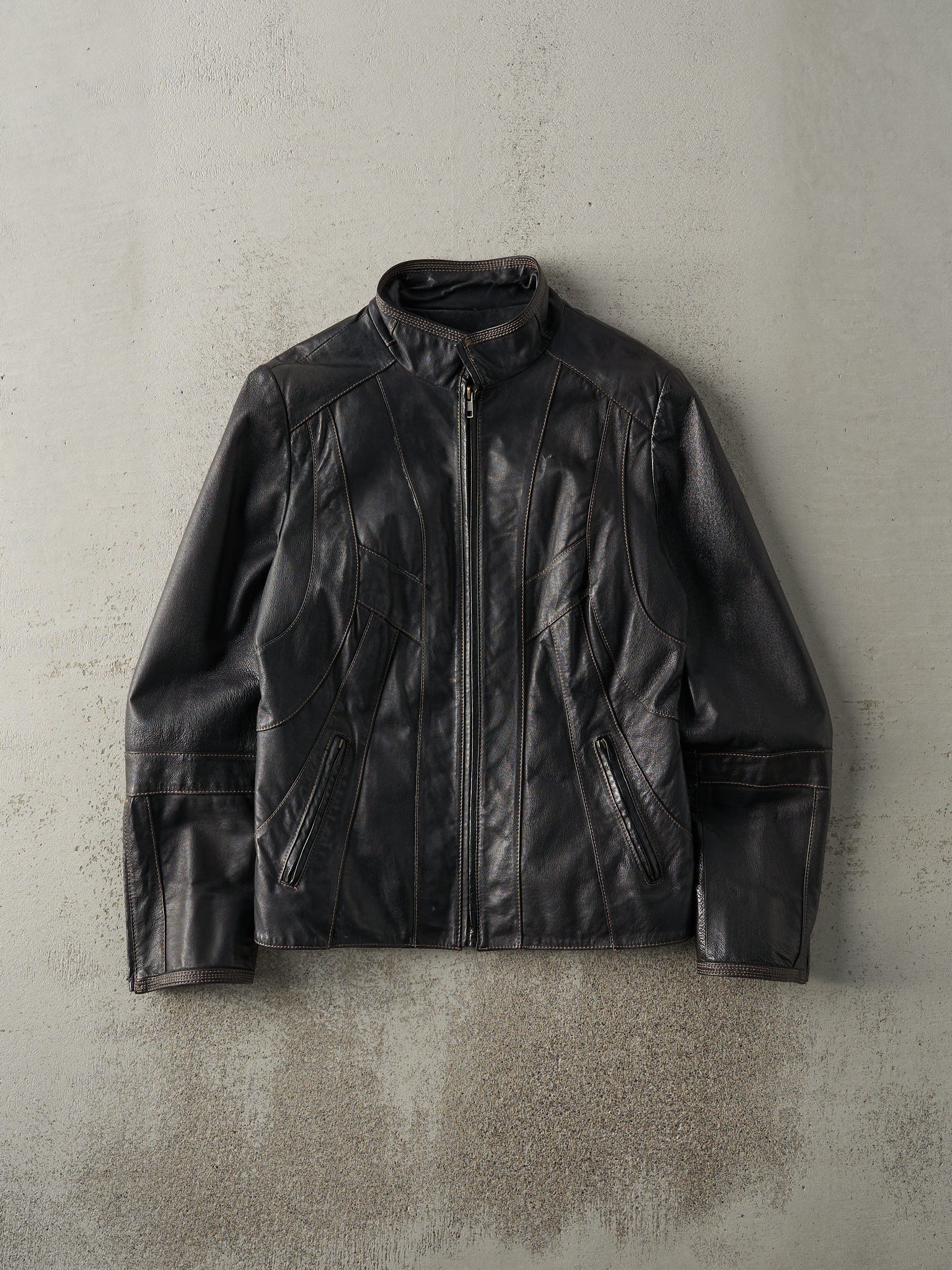 Vintage 90s Danier Leather Jacket (S/M)