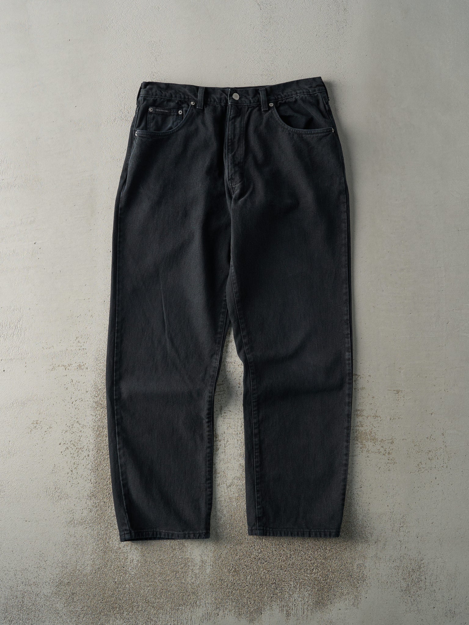 Vintage Y2K Black Calvin Klein Denim Pants (34x31.5)