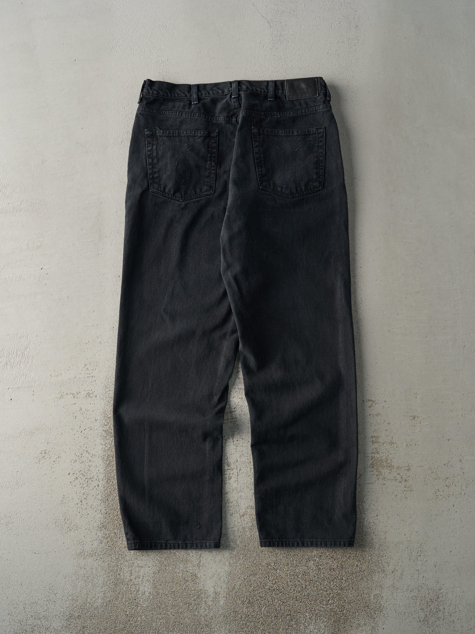 Vintage Y2K Black Calvin Klein Denim Pants (34x31.5)