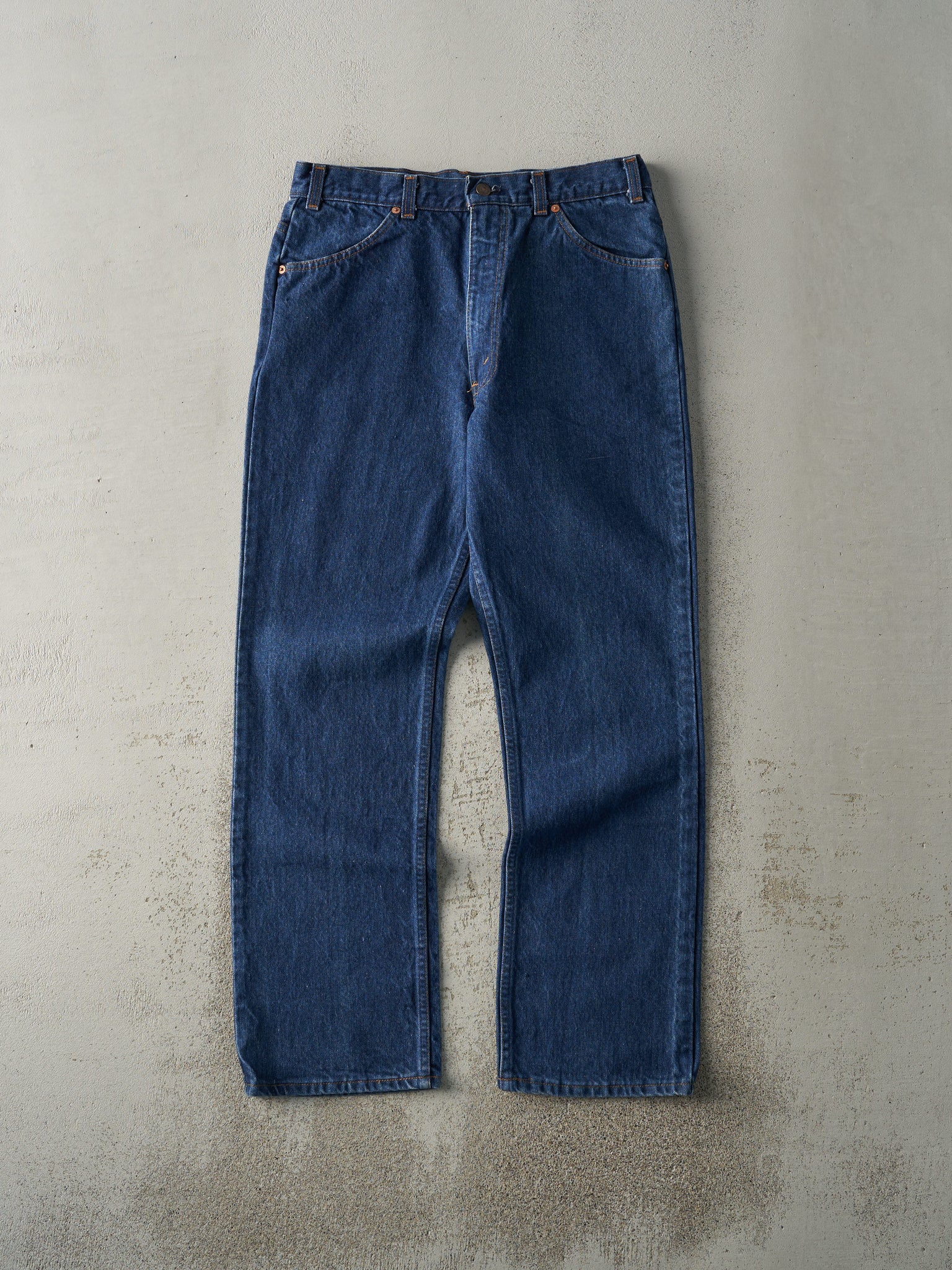 Vintage 80s Dark Wash Levi's Orange Tab Jeans (32x30)