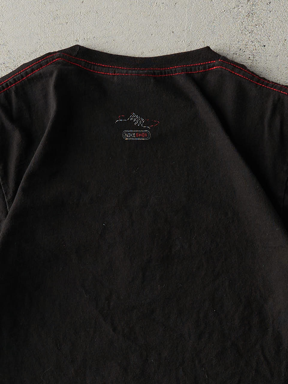 Vintage Y2K Black Nike Logo Tee (S)