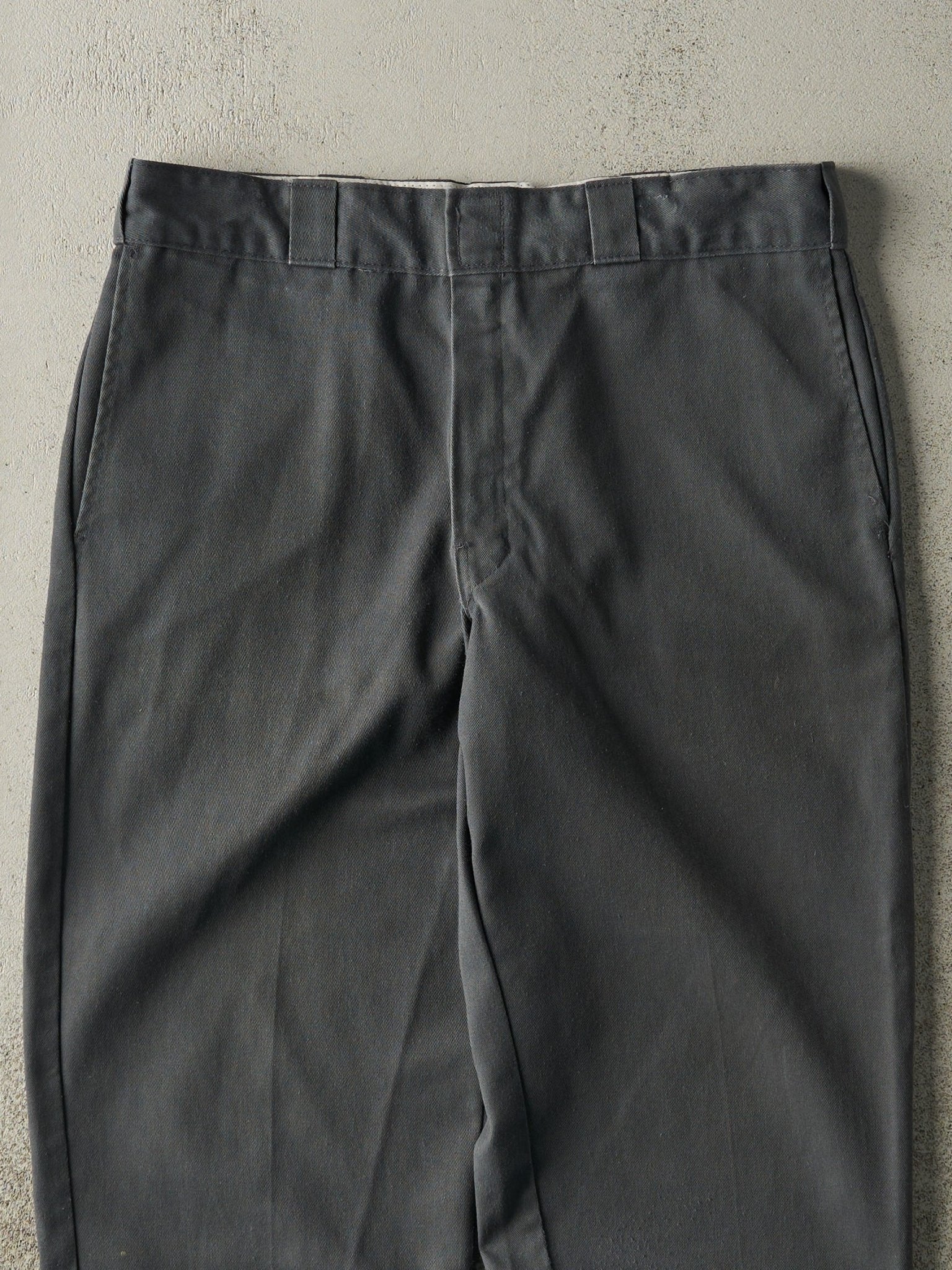 Vintage 90s Grey Dickies 874 Work Pants (35.5x25)